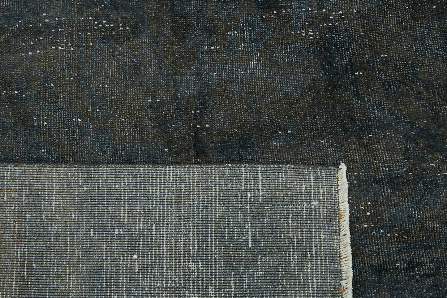 9x10 Grey Overdyed Large Area Rug - 42283