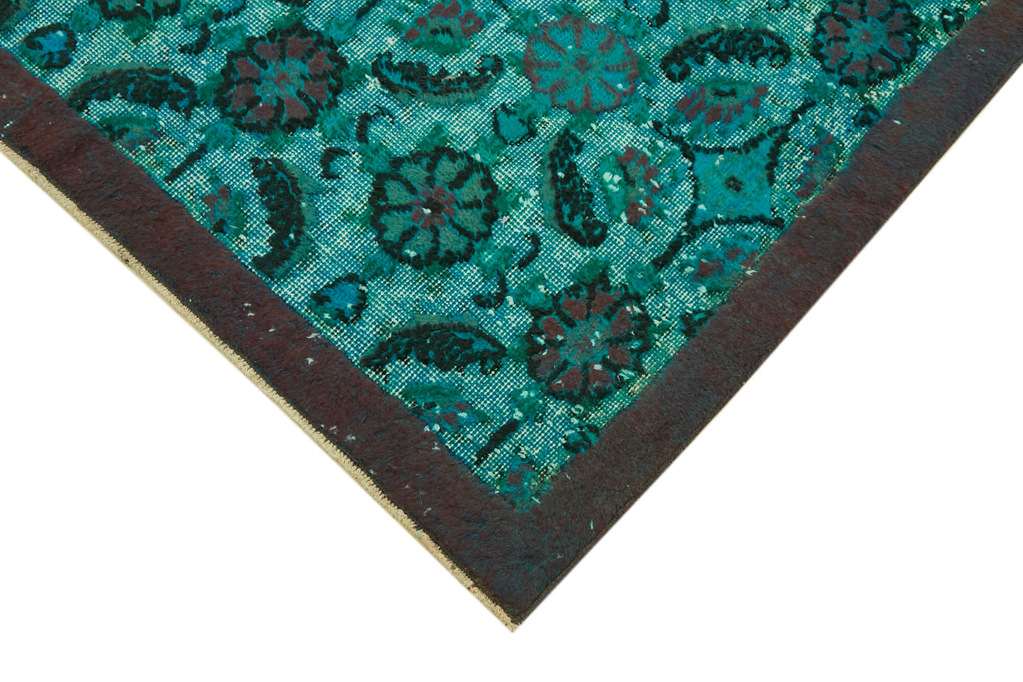 4x6 Turquoise Over Dyed Rug - 42406