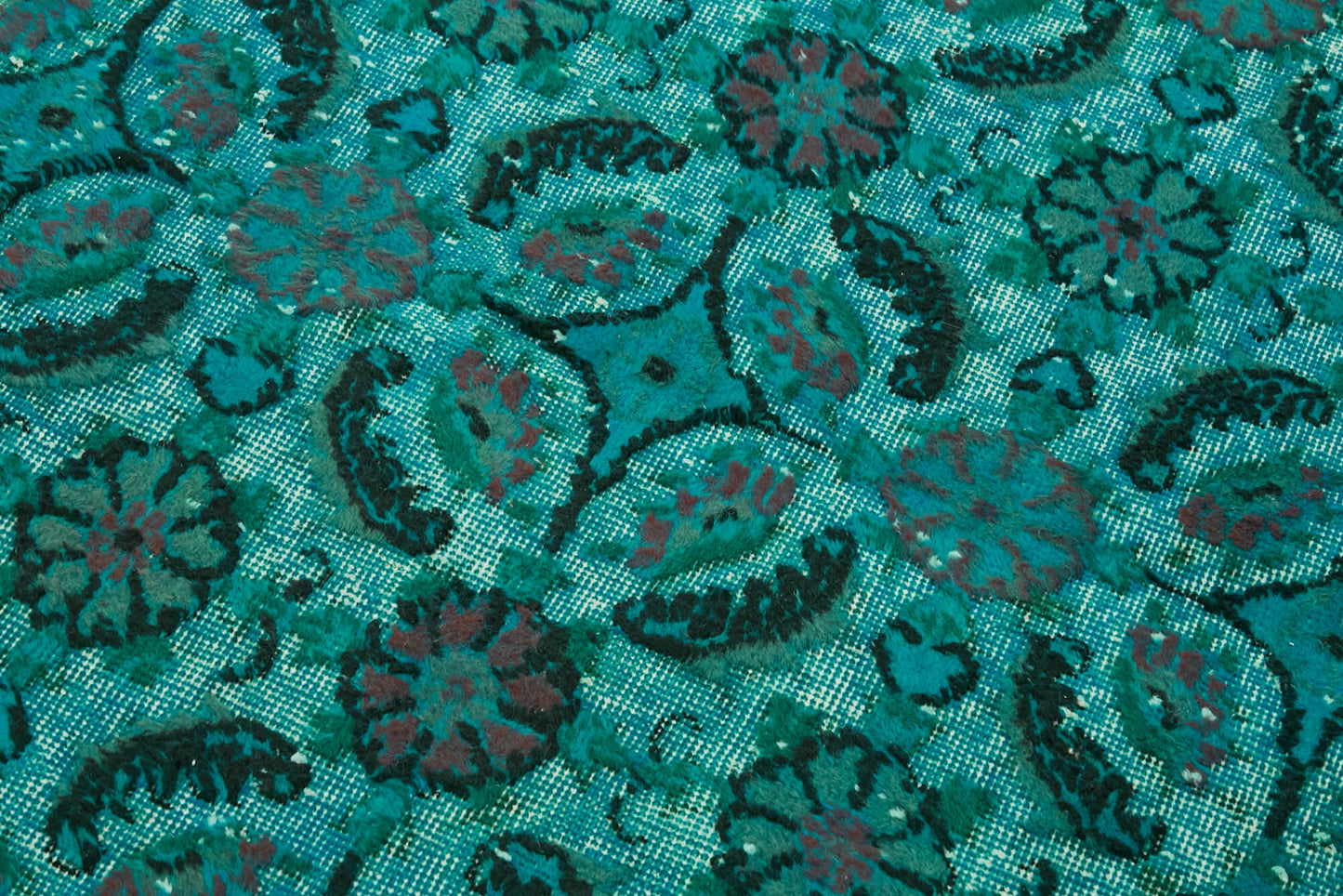 4x6 Turquoise Over Dyed Rug - 42406