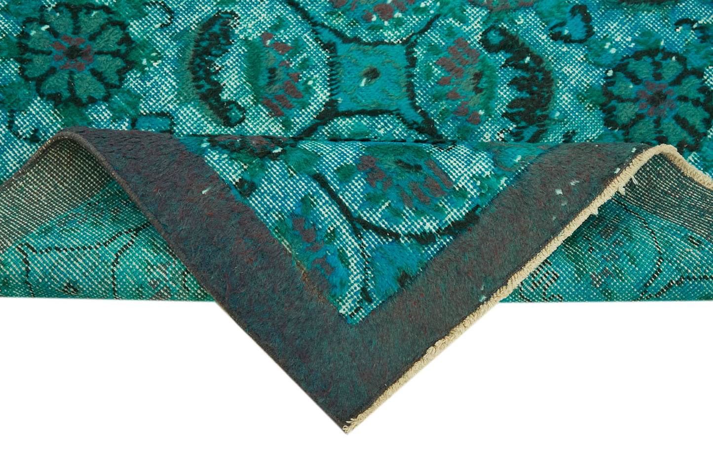 4x6 Turquoise Over Dyed Rug - 42406