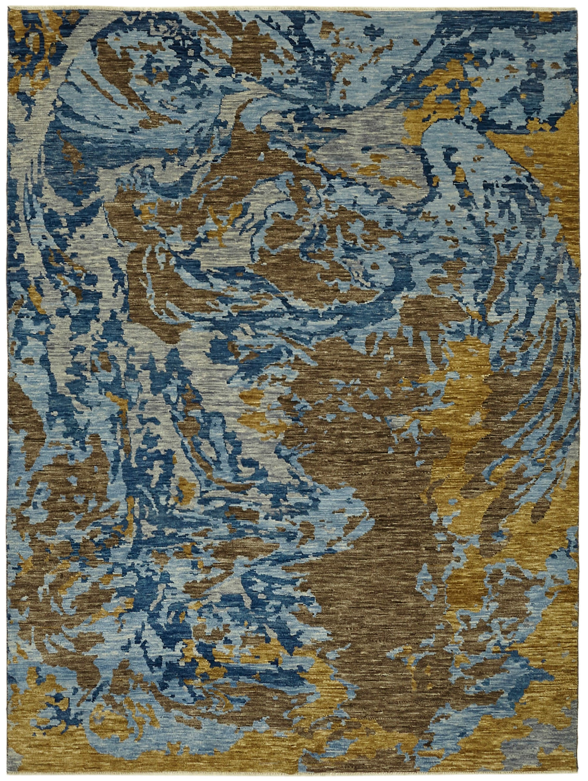 9x12 Blue Oushak Rug - 43066