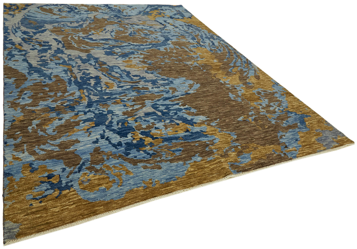 9x12 Blue Oushak Rug - 43066