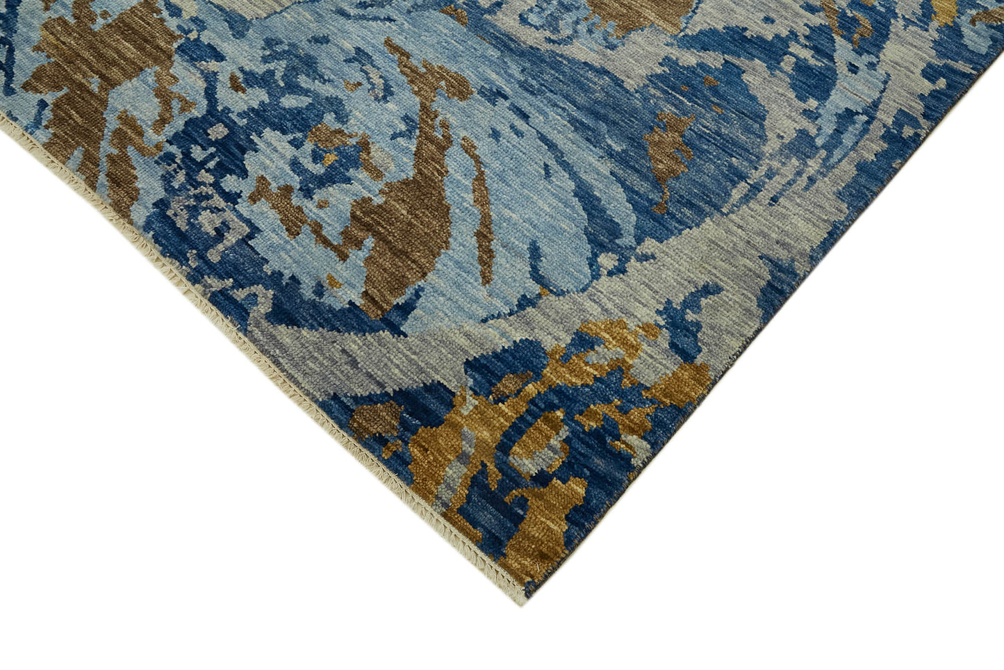 9x12 Blue Oushak Rug - 43066