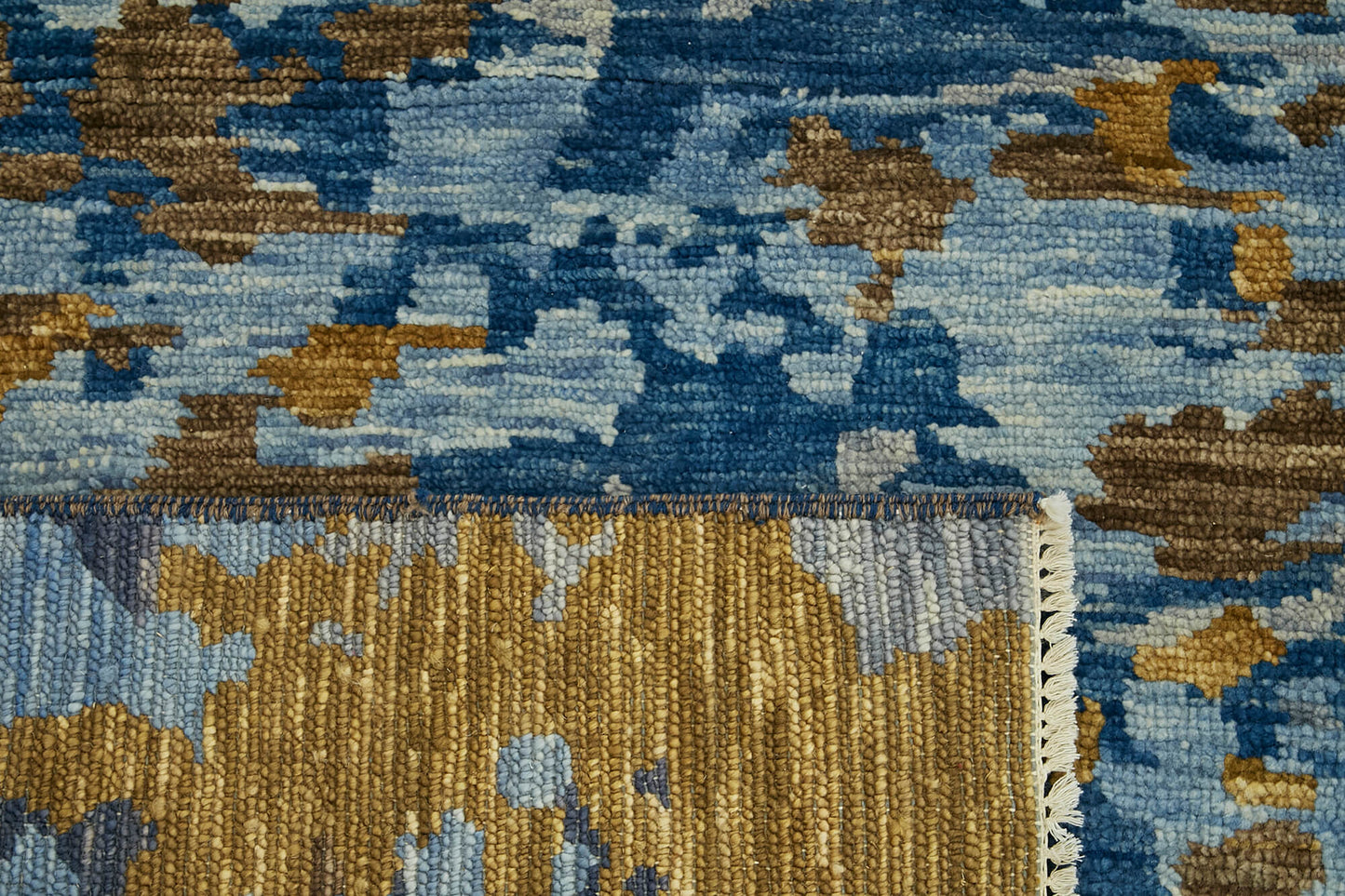 9x12 Blue Oushak Rug - 43066