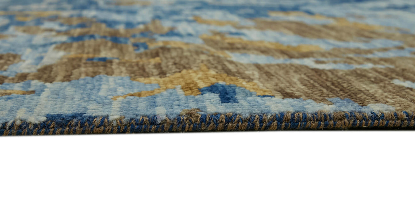 9x12 Blue Oushak Rug - 43066