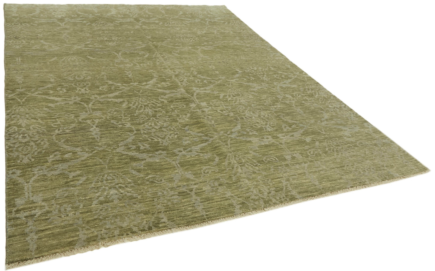 8x10 Green Oushak Rug - 43084