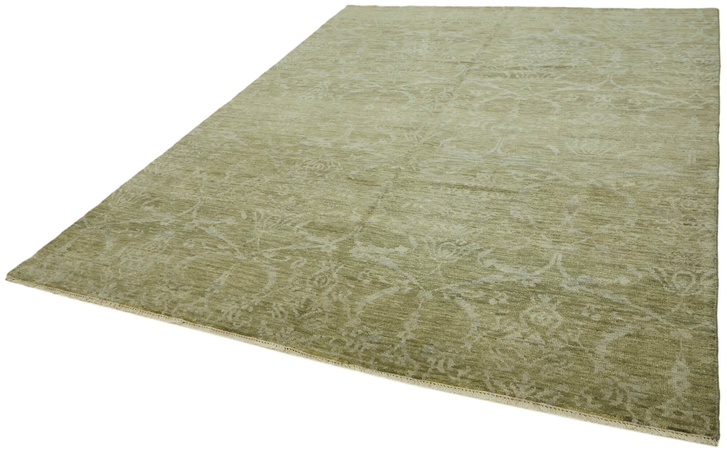 8x10 Green Oushak Rug - 43084