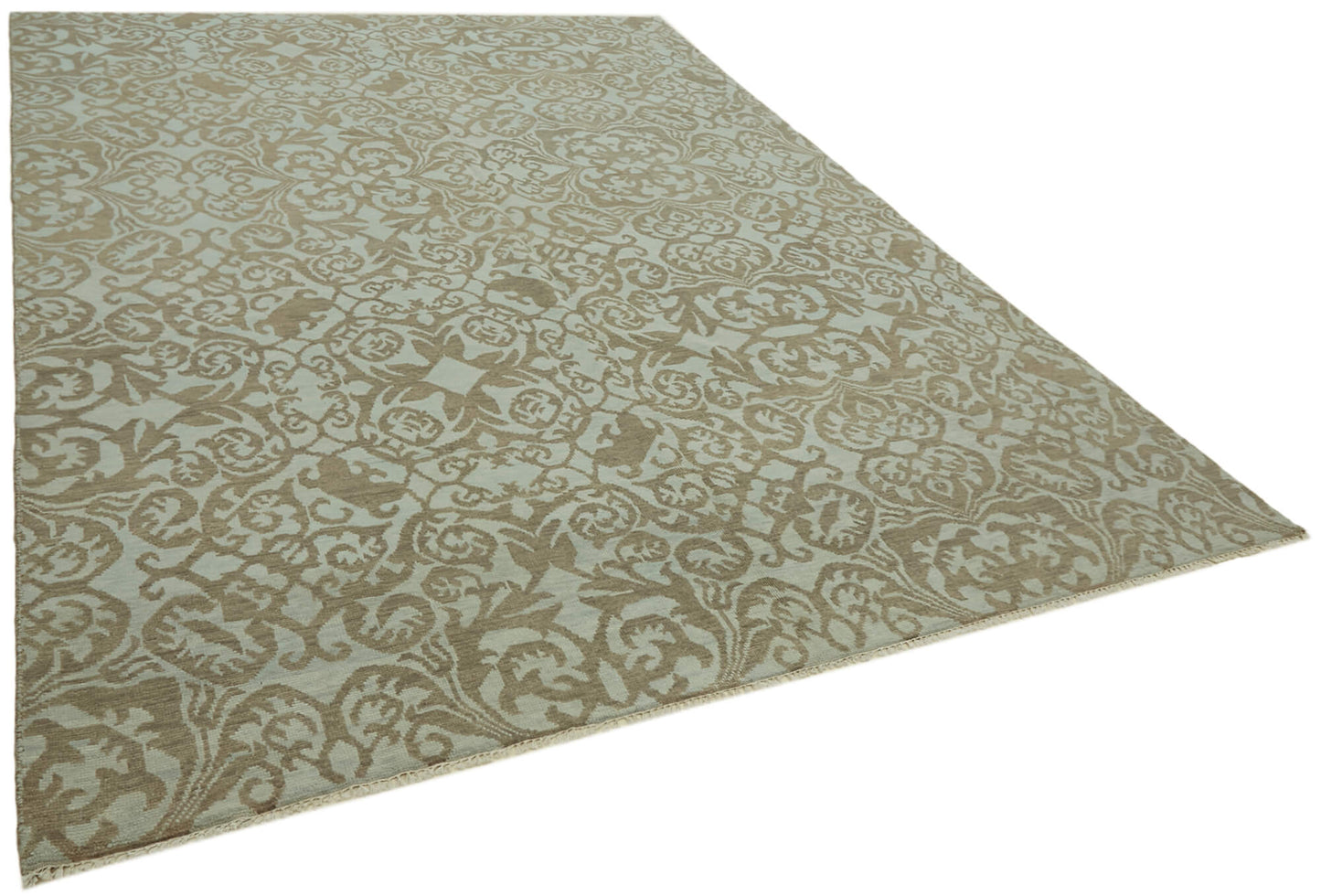 8x10 Blue Oushak Rug - 43090