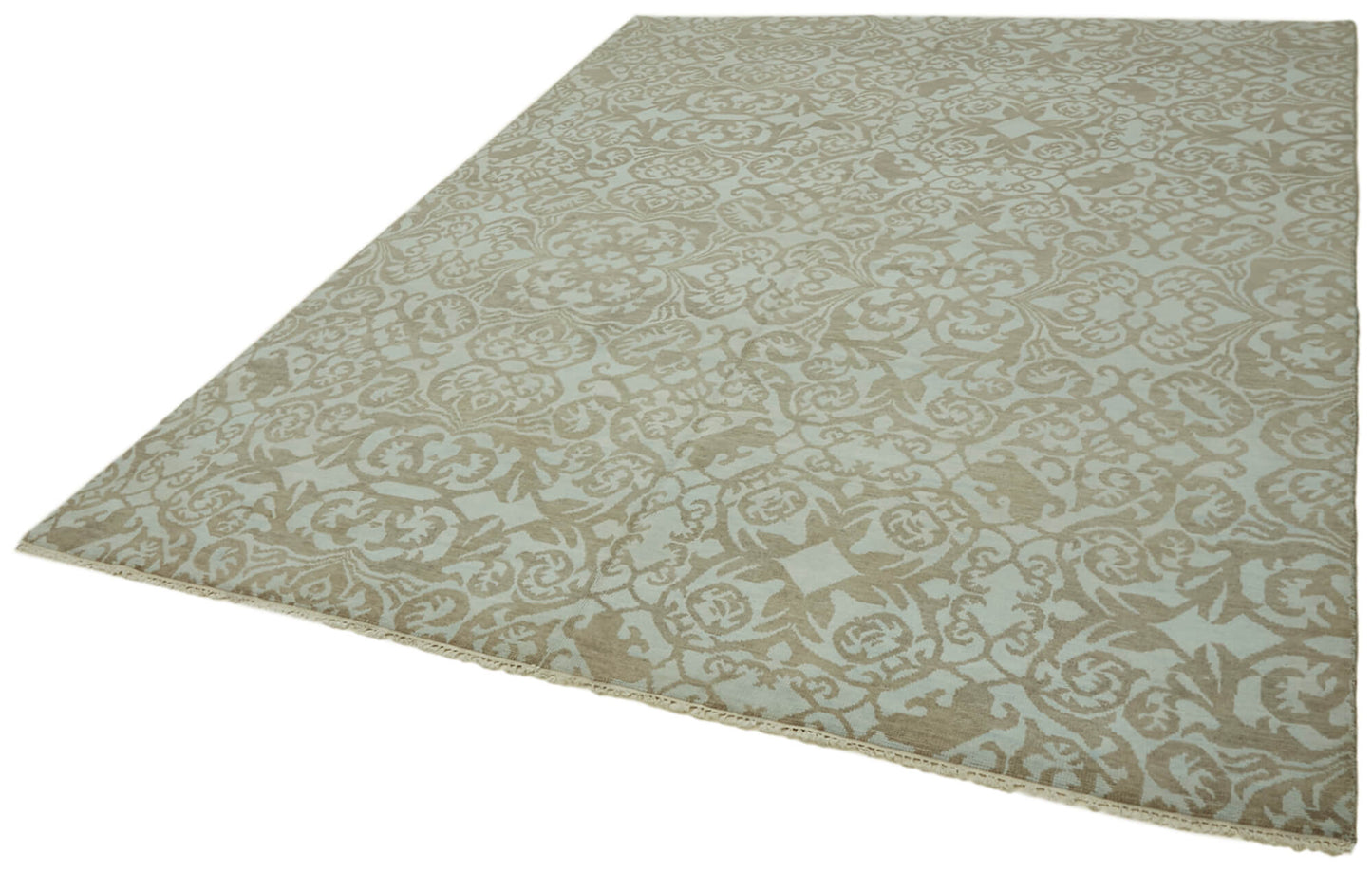 8x10 Blue Oushak Rug - 43090