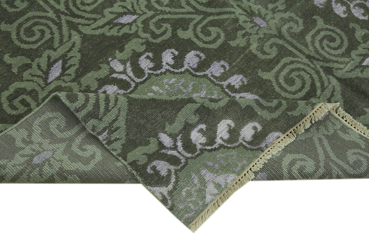 8x10 Green Oushak Rug - 43094