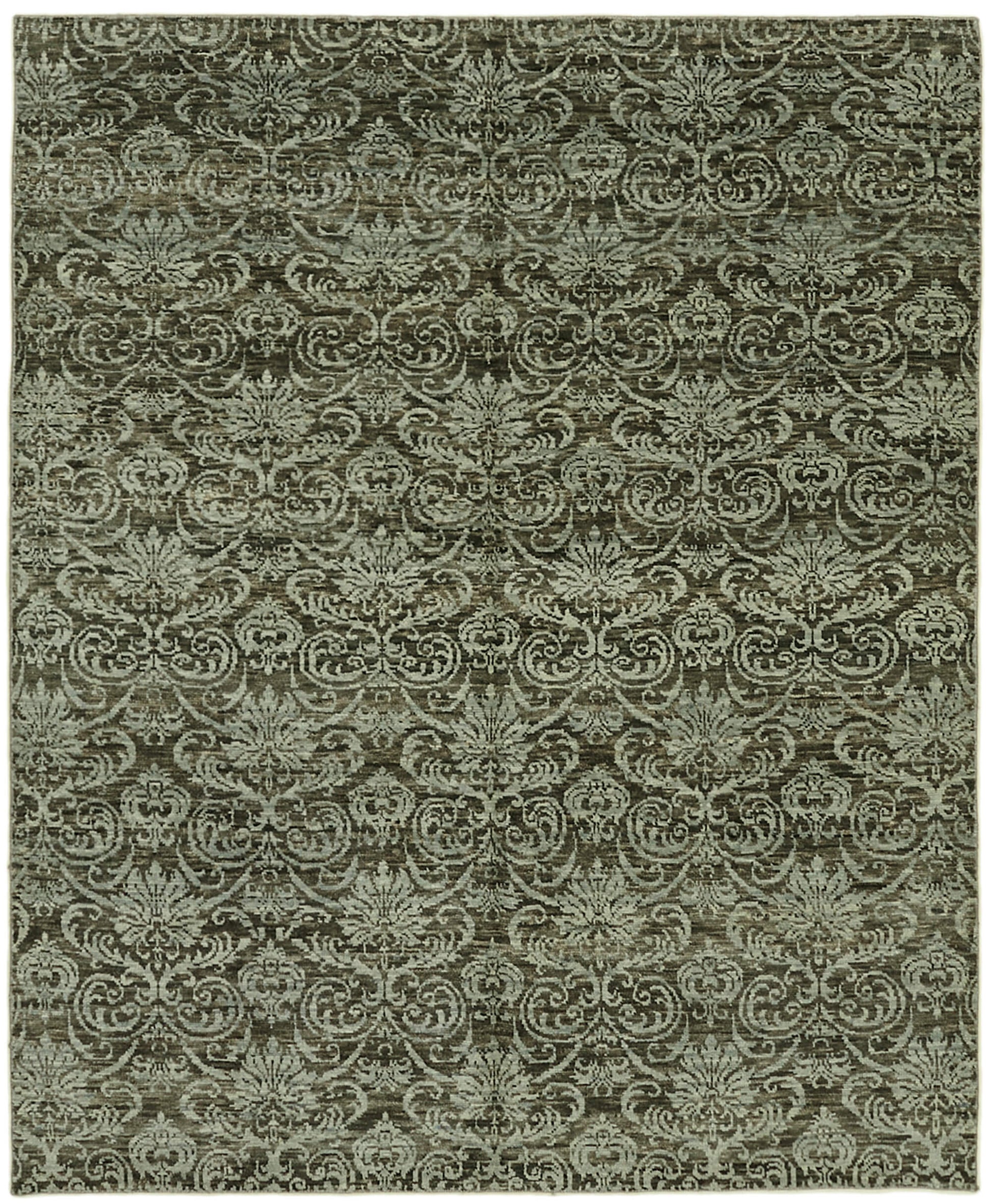 8x10 Brown Oushak Rug - 43099