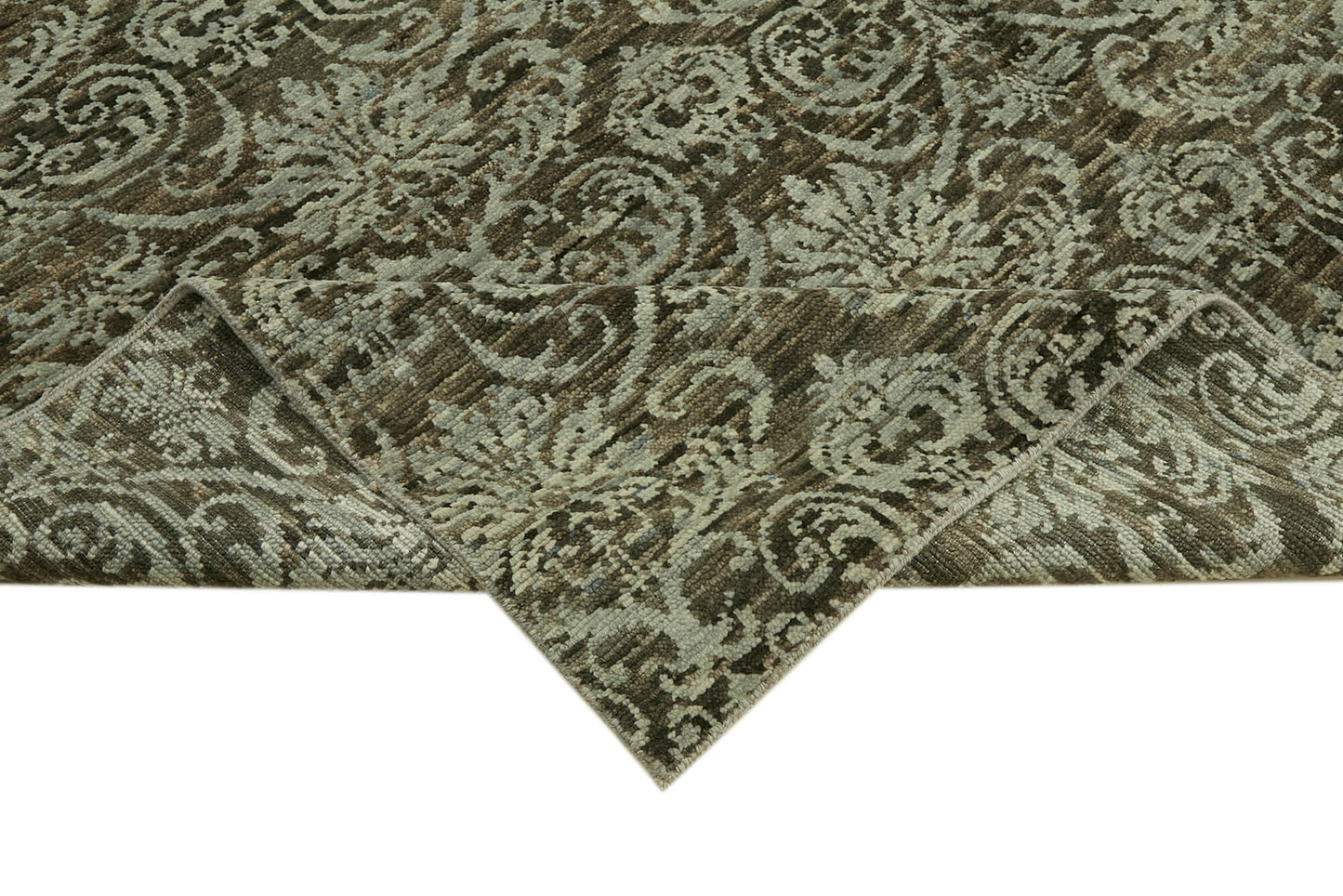 8x10 Brown Oushak Rug - 43099