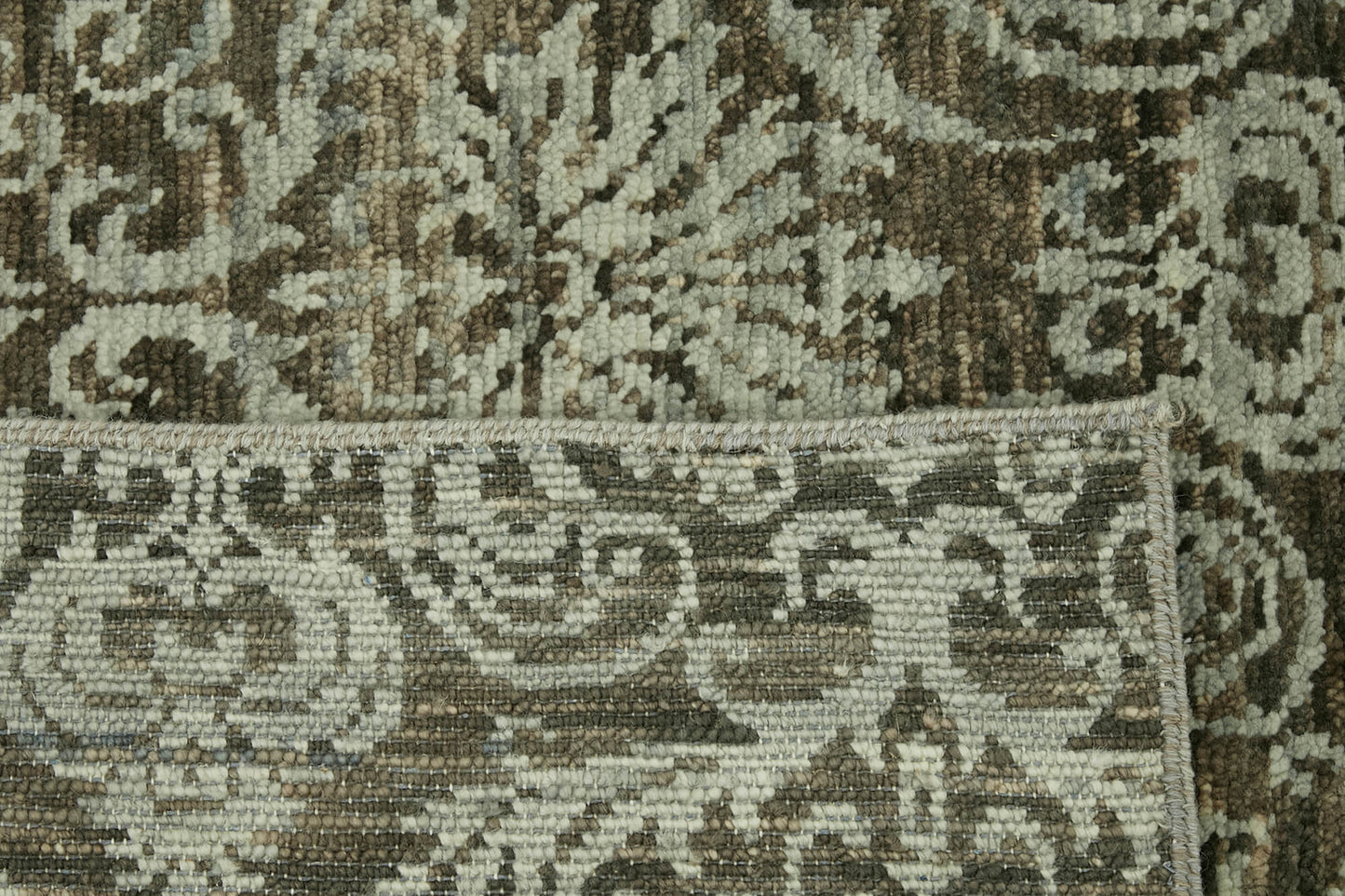 8x10 Brown Oushak Rug - 43099