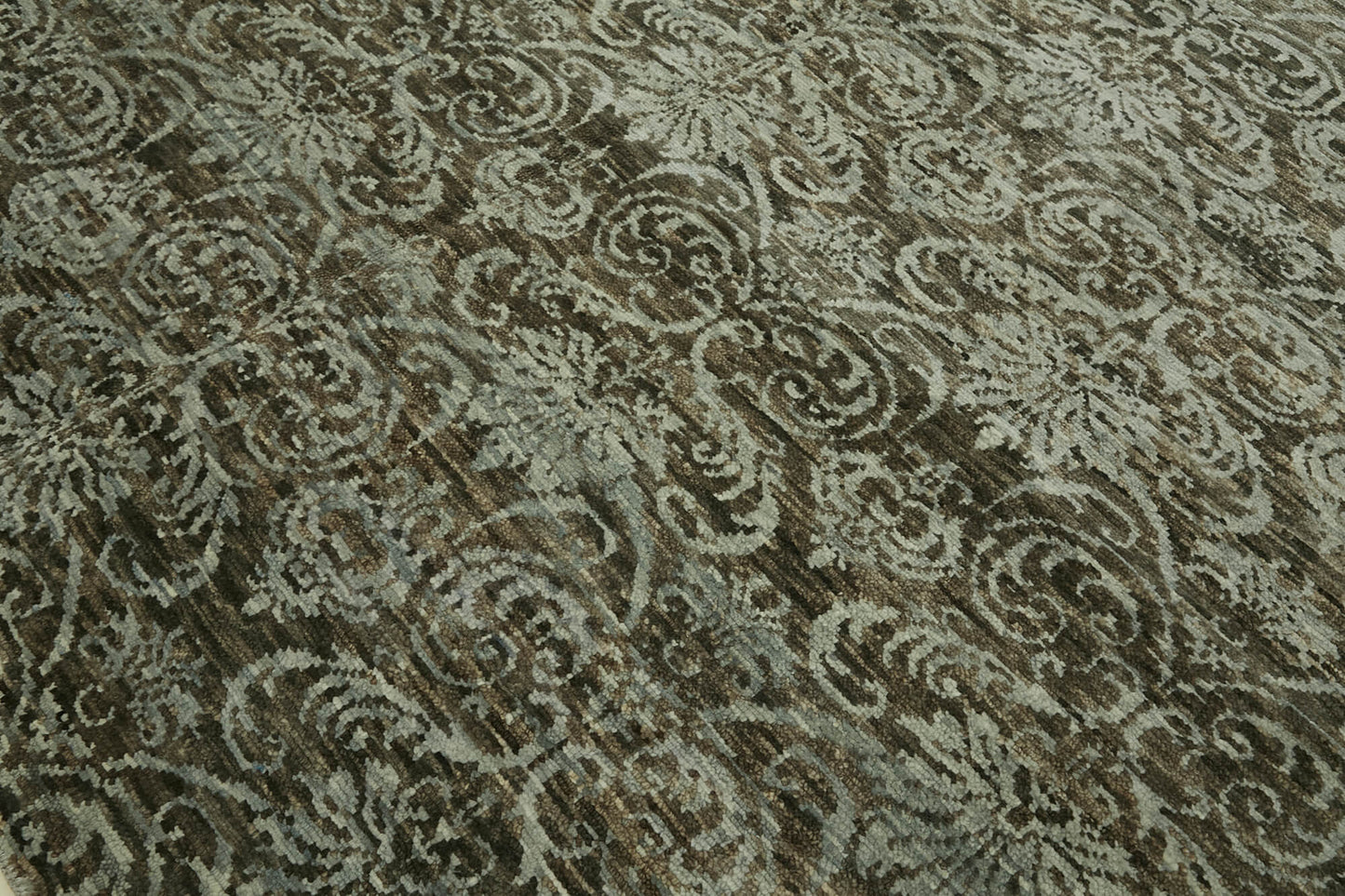 8x10 Brown Oushak Rug - 43099