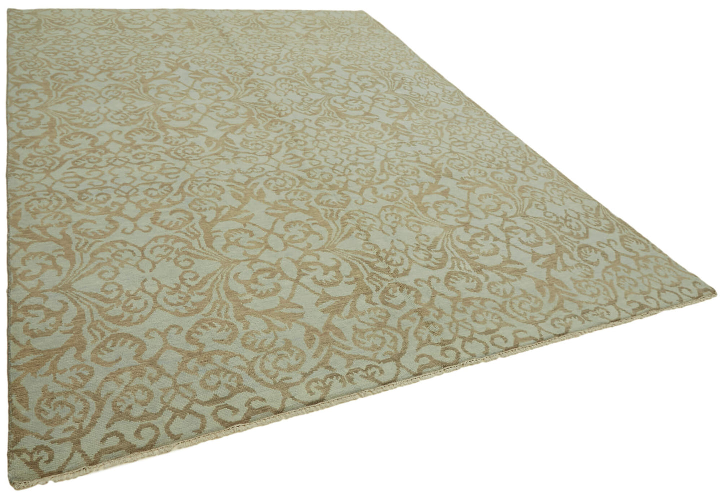 8x10 Blue Oushak Rug - 43103