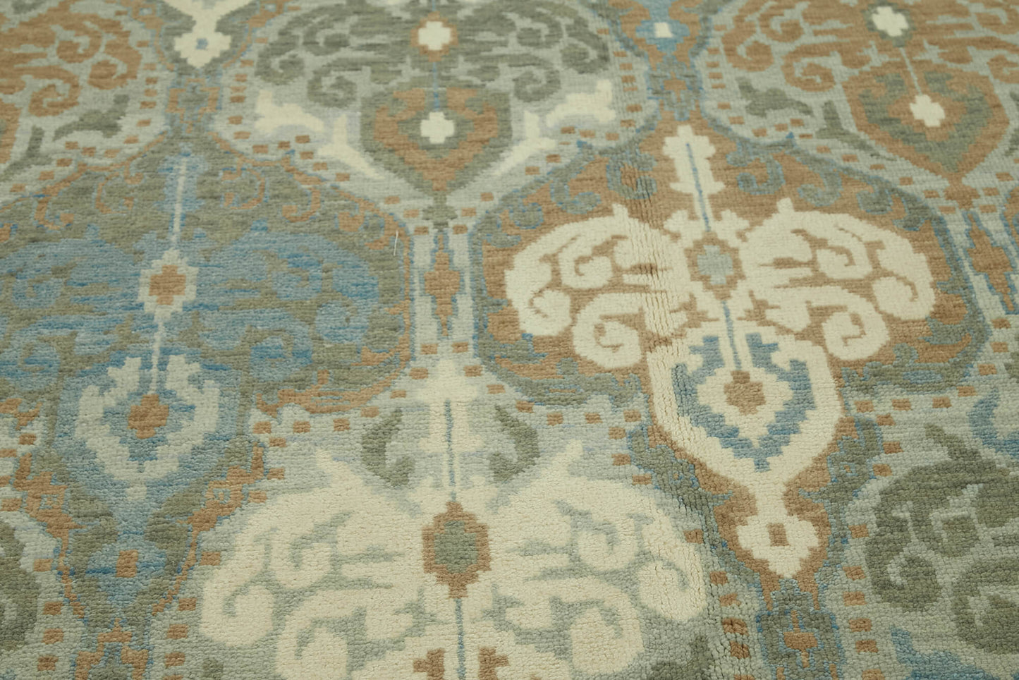 8x10 Blue Oushak Rug - 43106