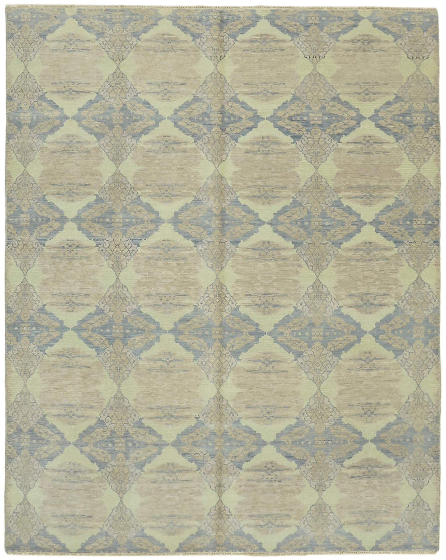 8x10 Blue Oushak Rug - 43107