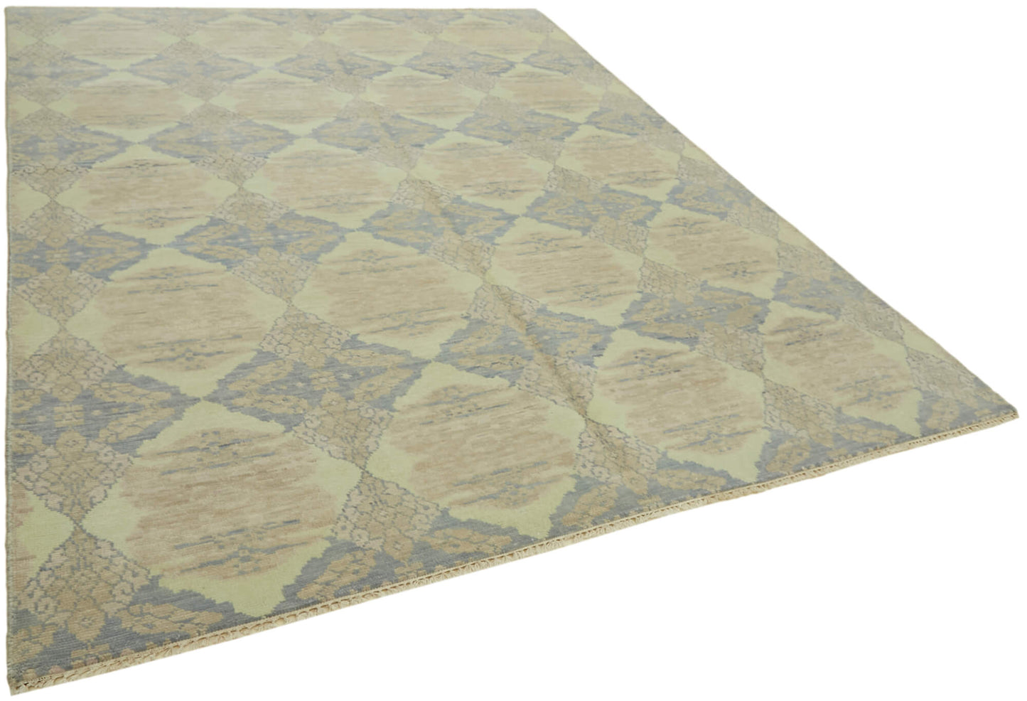 8x10 Blue Oushak Rug - 43107