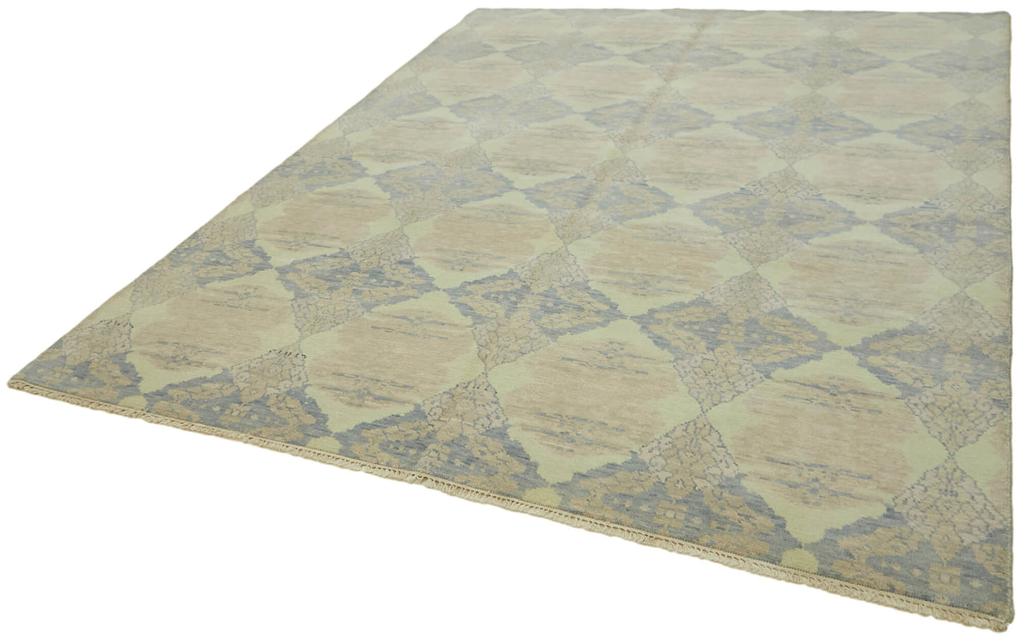 8x10 Blue Oushak Rug - 43107