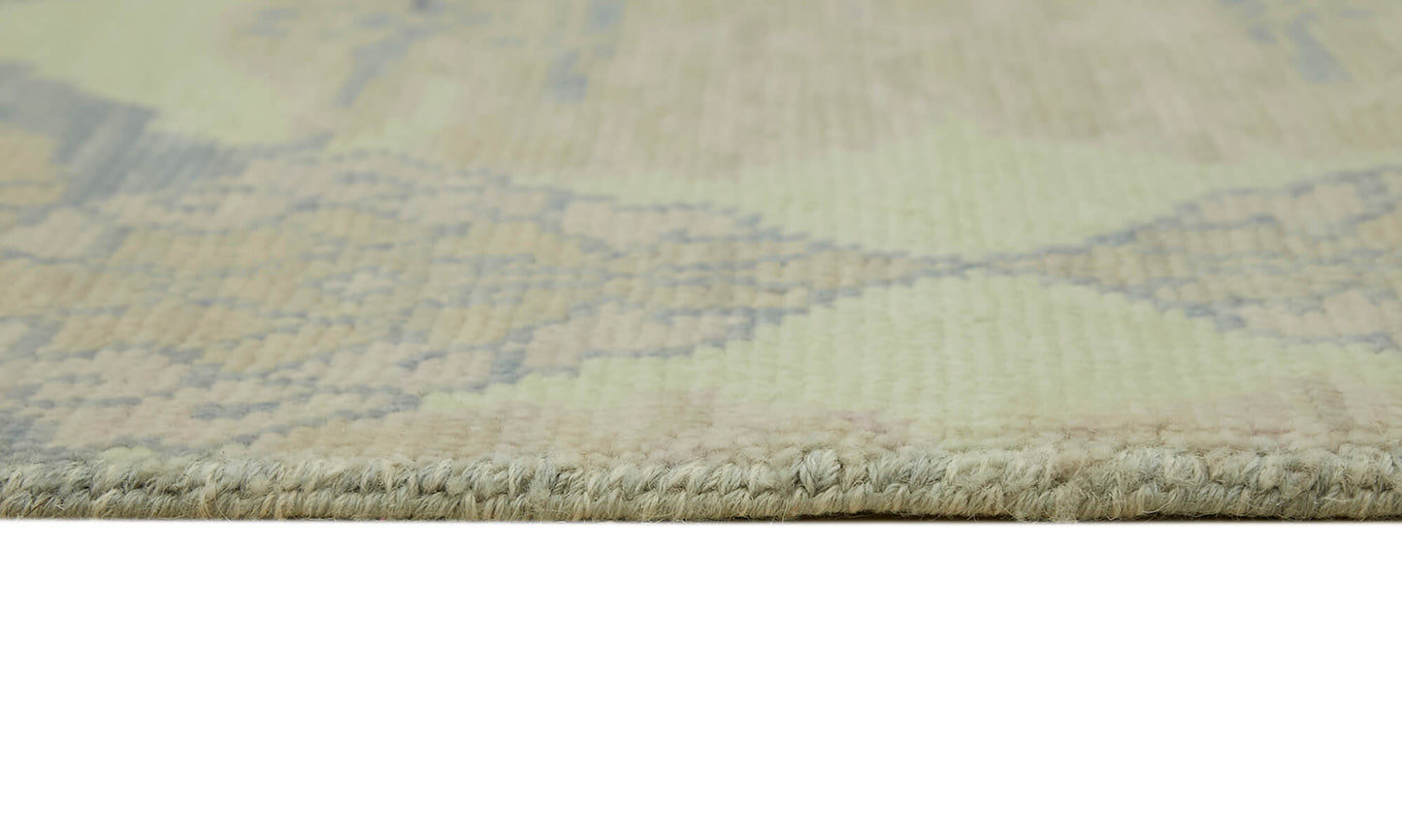 8x10 Blue Oushak Rug - 43107