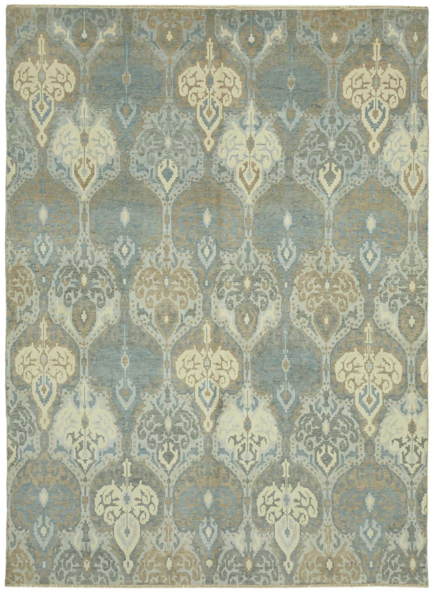 8x11 Blue Oushak Rug - 43111