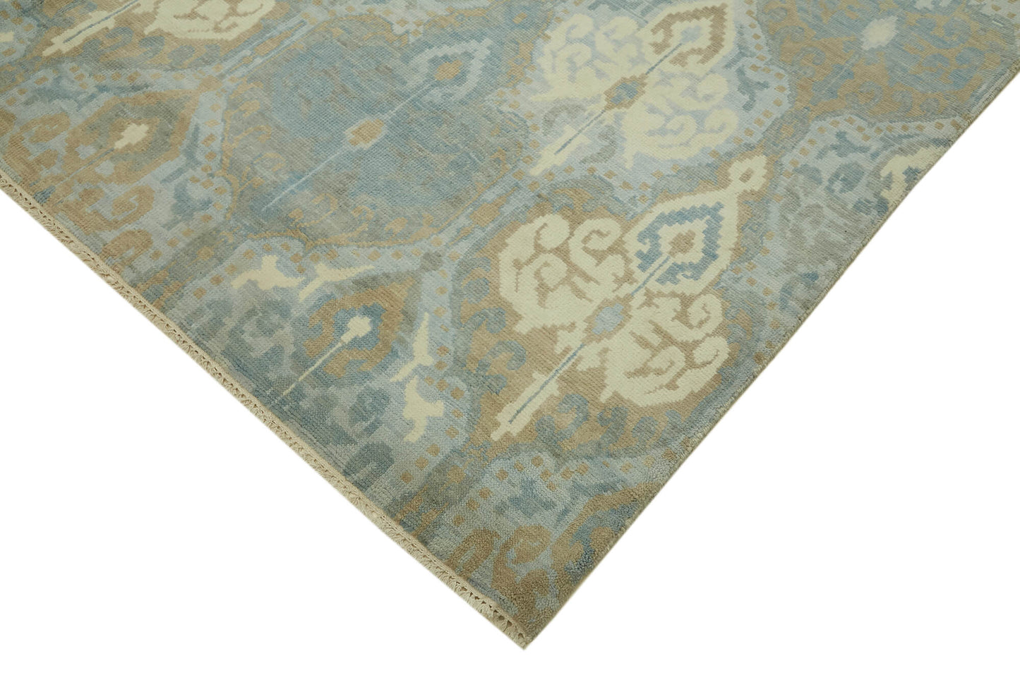 8x11 Blue Oushak Rug - 43111