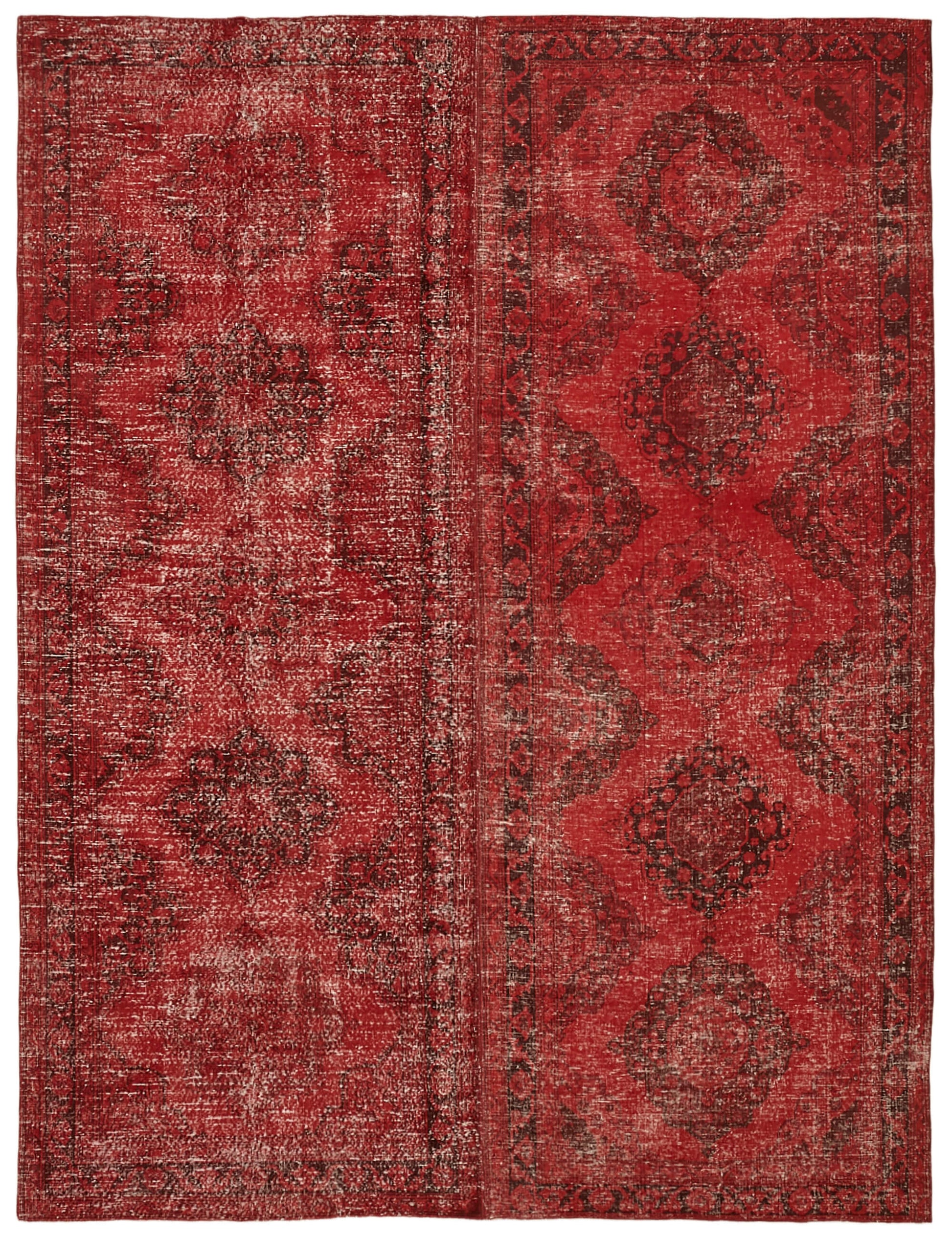 9x12 Red Overdyed Large Area Rug - 43125