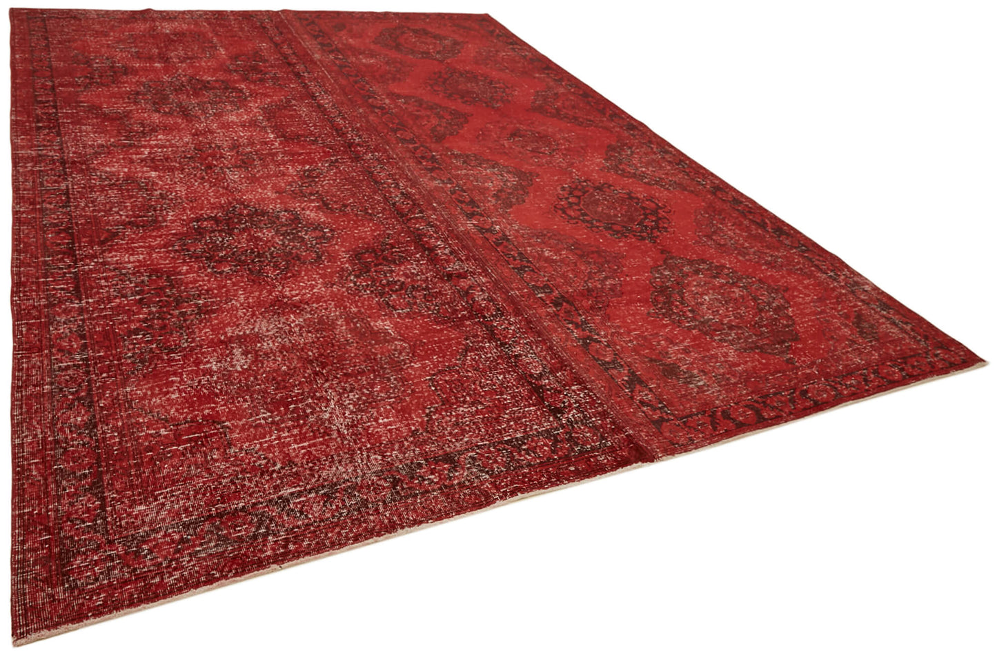 9x12 Red Overdyed Large Area Rug - 43125