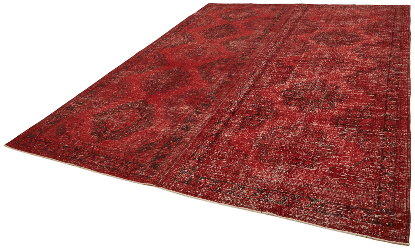 9x12 Red Overdyed Large Area Rug - 43125