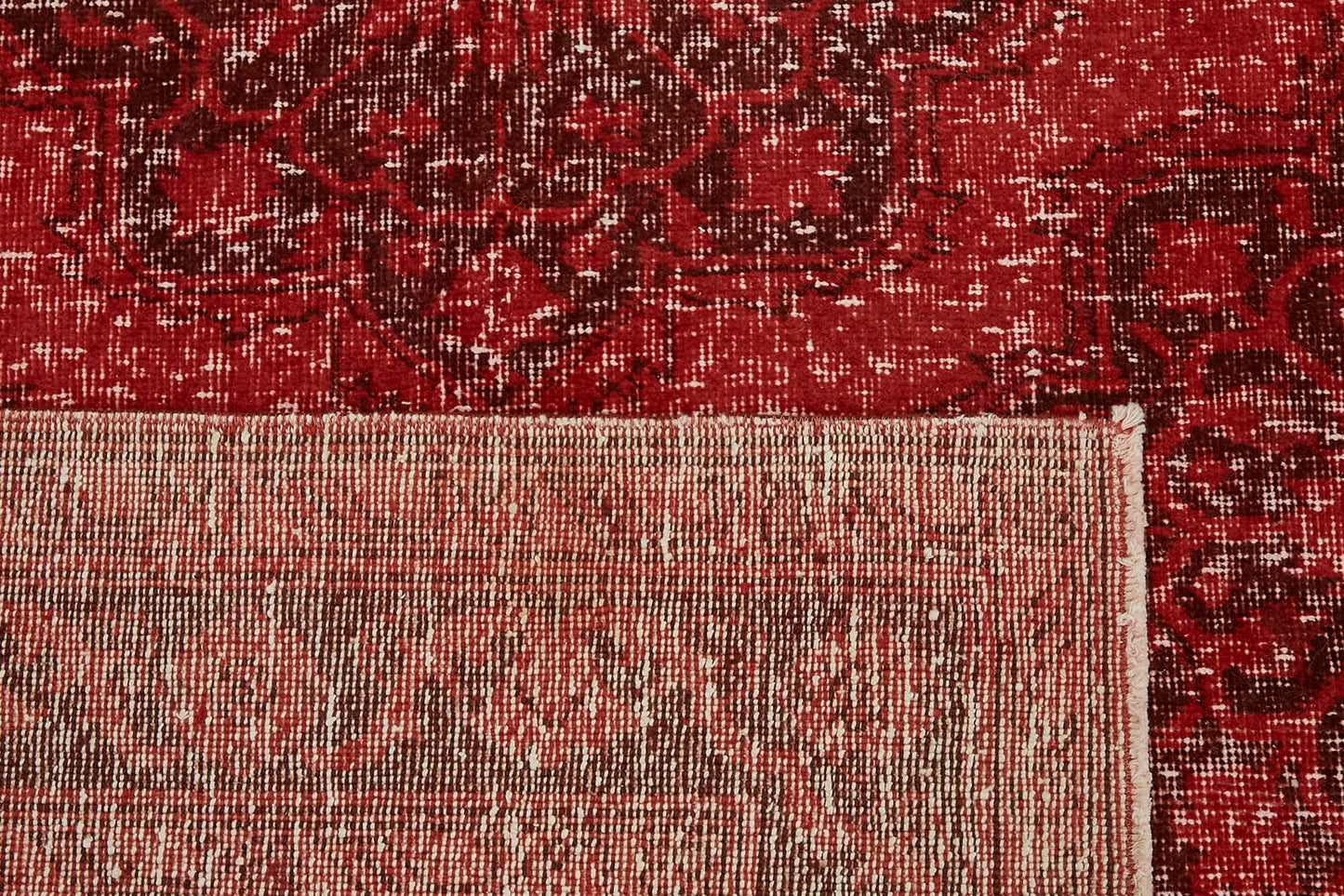 9x12 Red Overdyed Large Area Rug - 43125