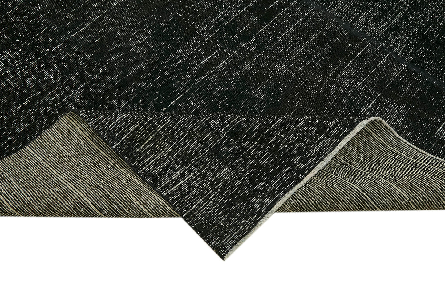 9x12 Black Overdyed Large Area Rug - 43127