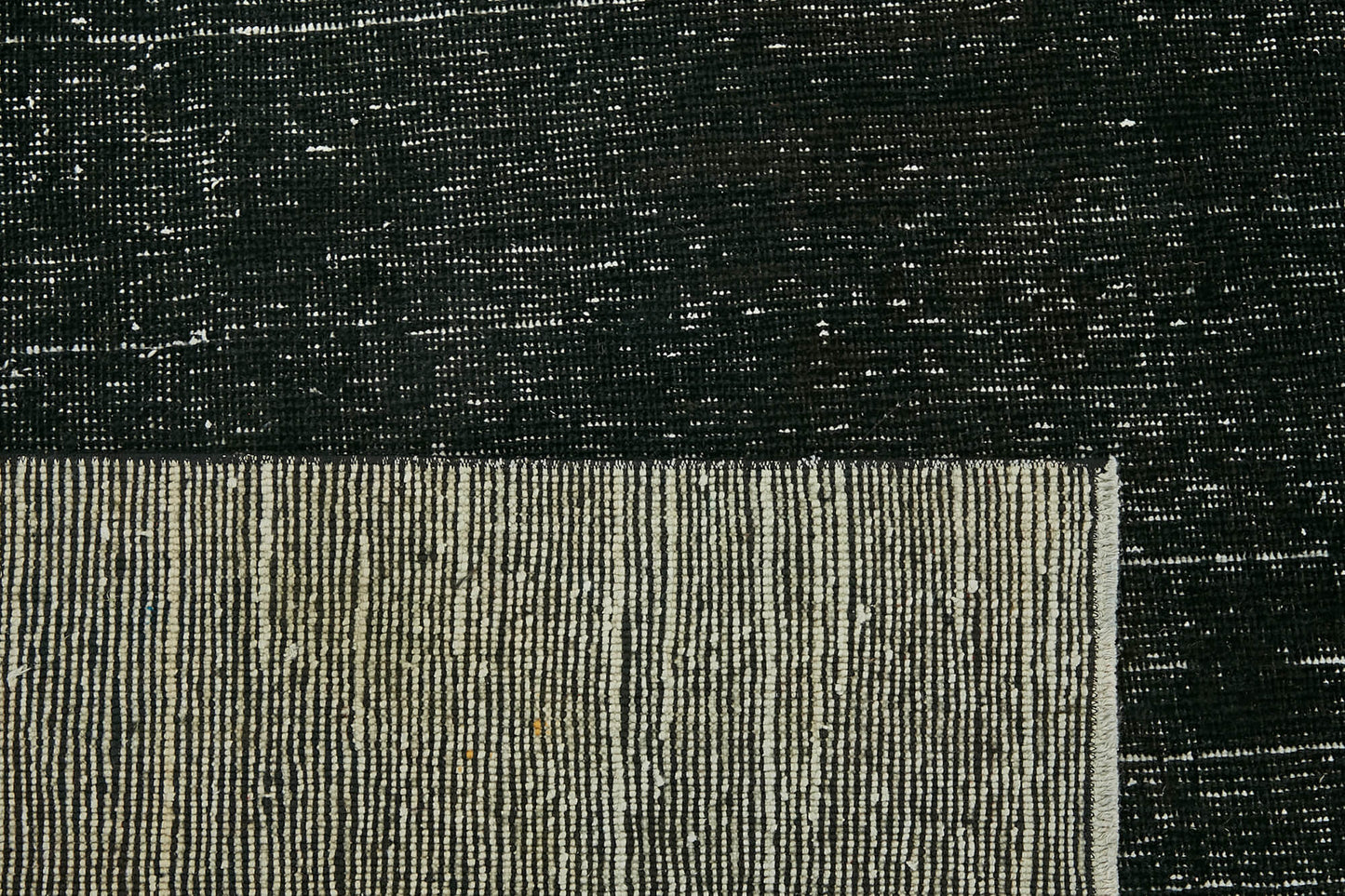 9x12 Black Overdyed Large Area Rug - 43127