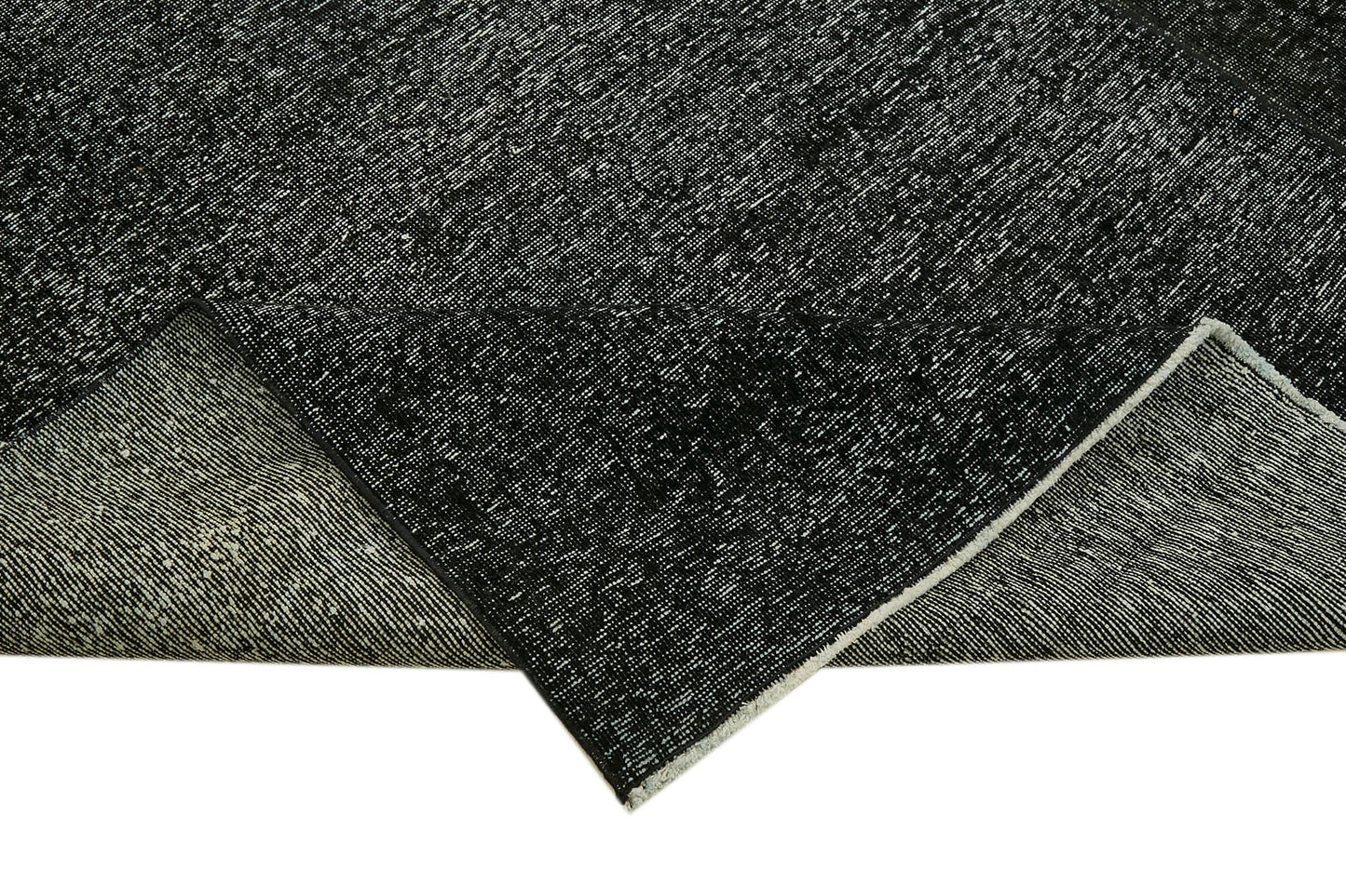 9x12 Black Overdyed Large Area Rug - 43130