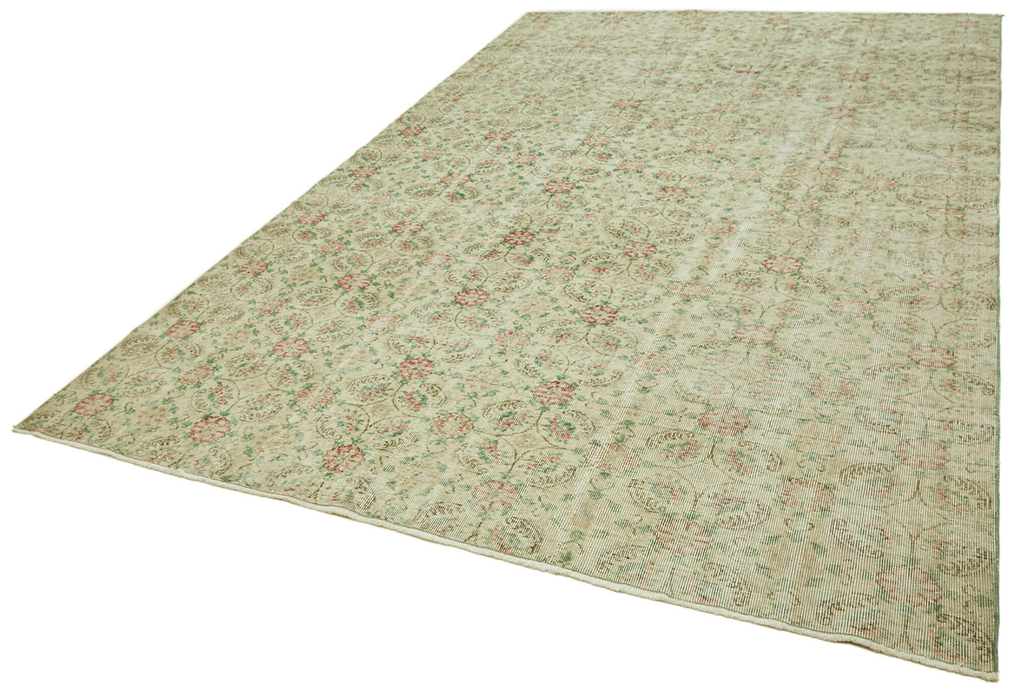 8x12 Beige Vintage Large Area Rug - 43132