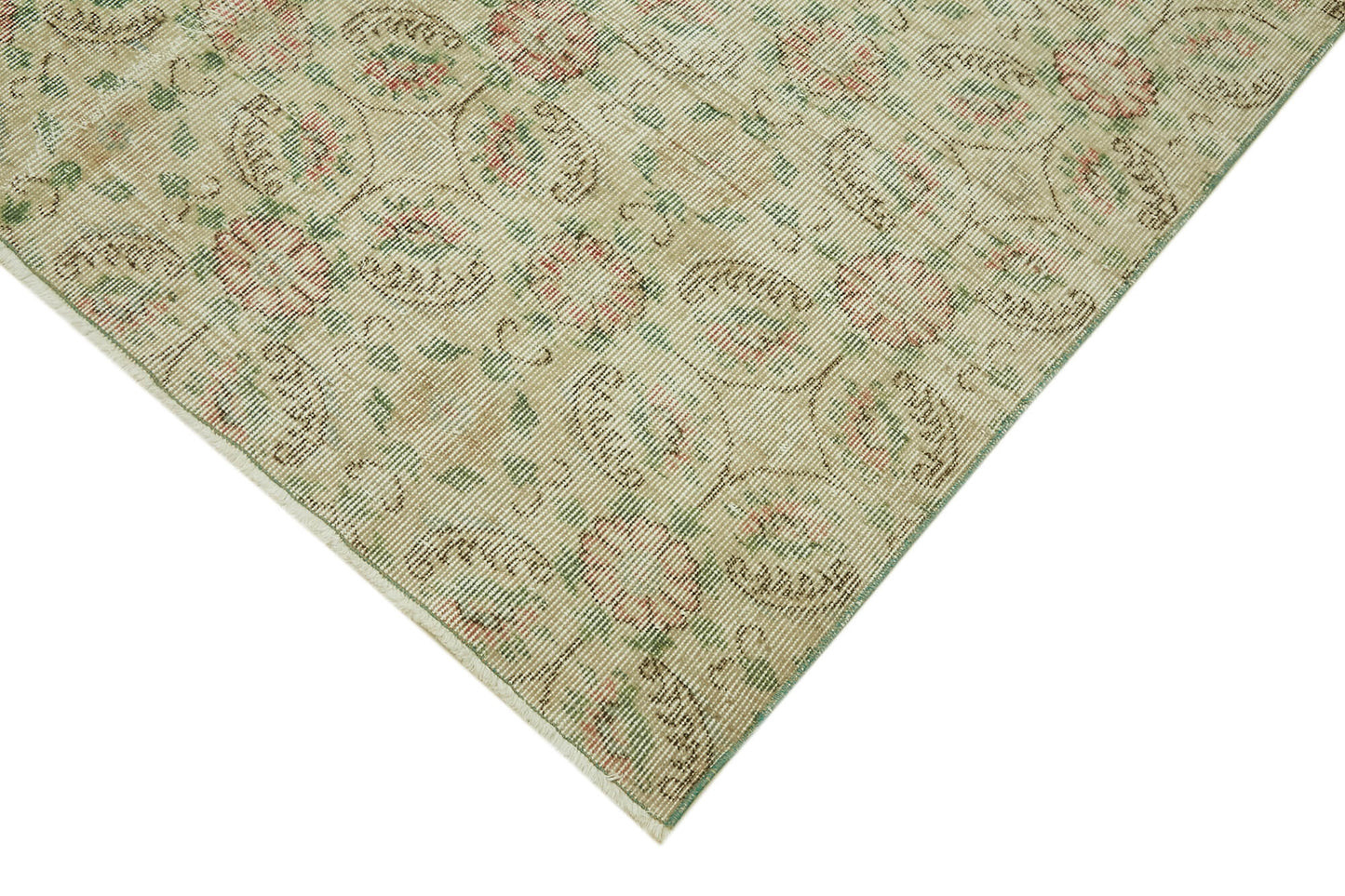 8x12 Beige Vintage Large Area Rug - 43132