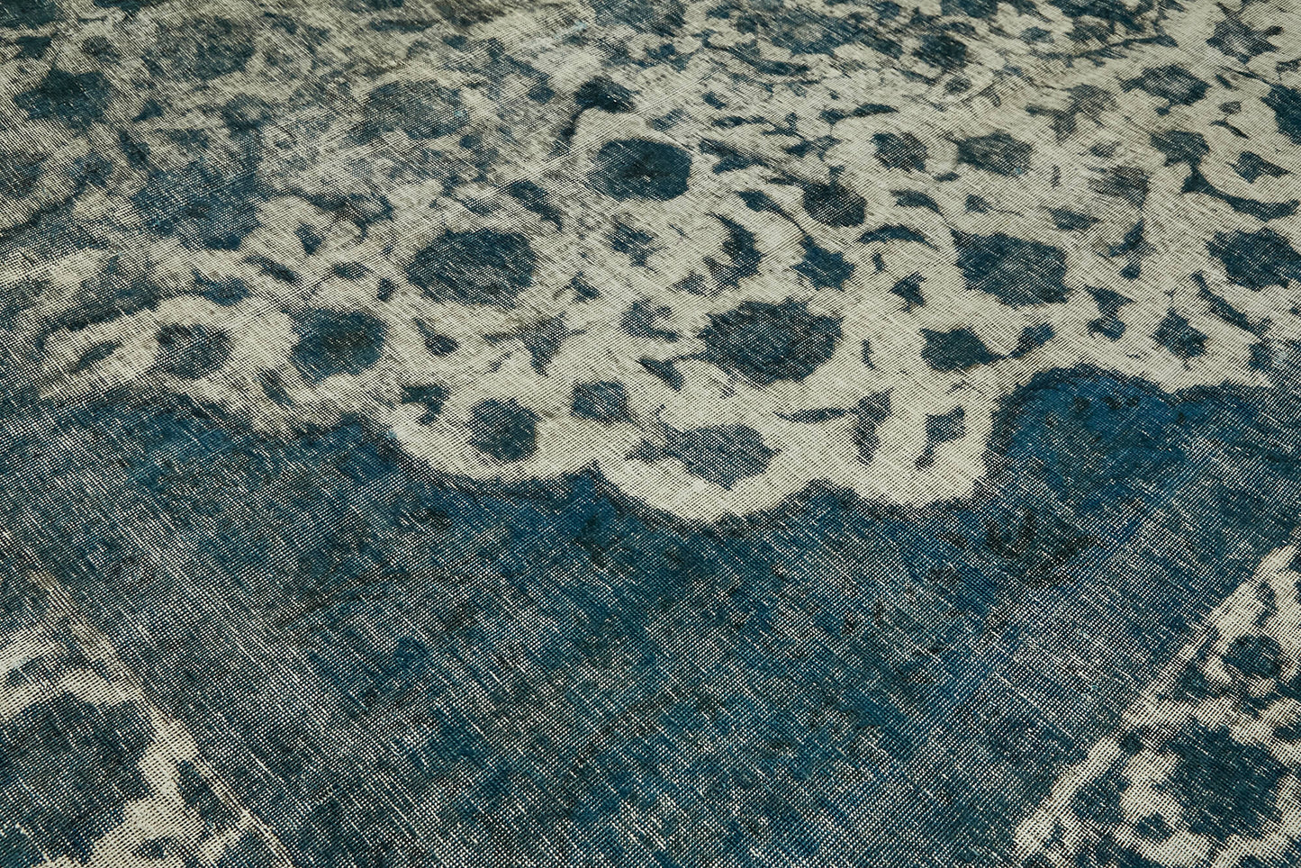 10x13 Blue Overdyed Large Area Rug - 43141