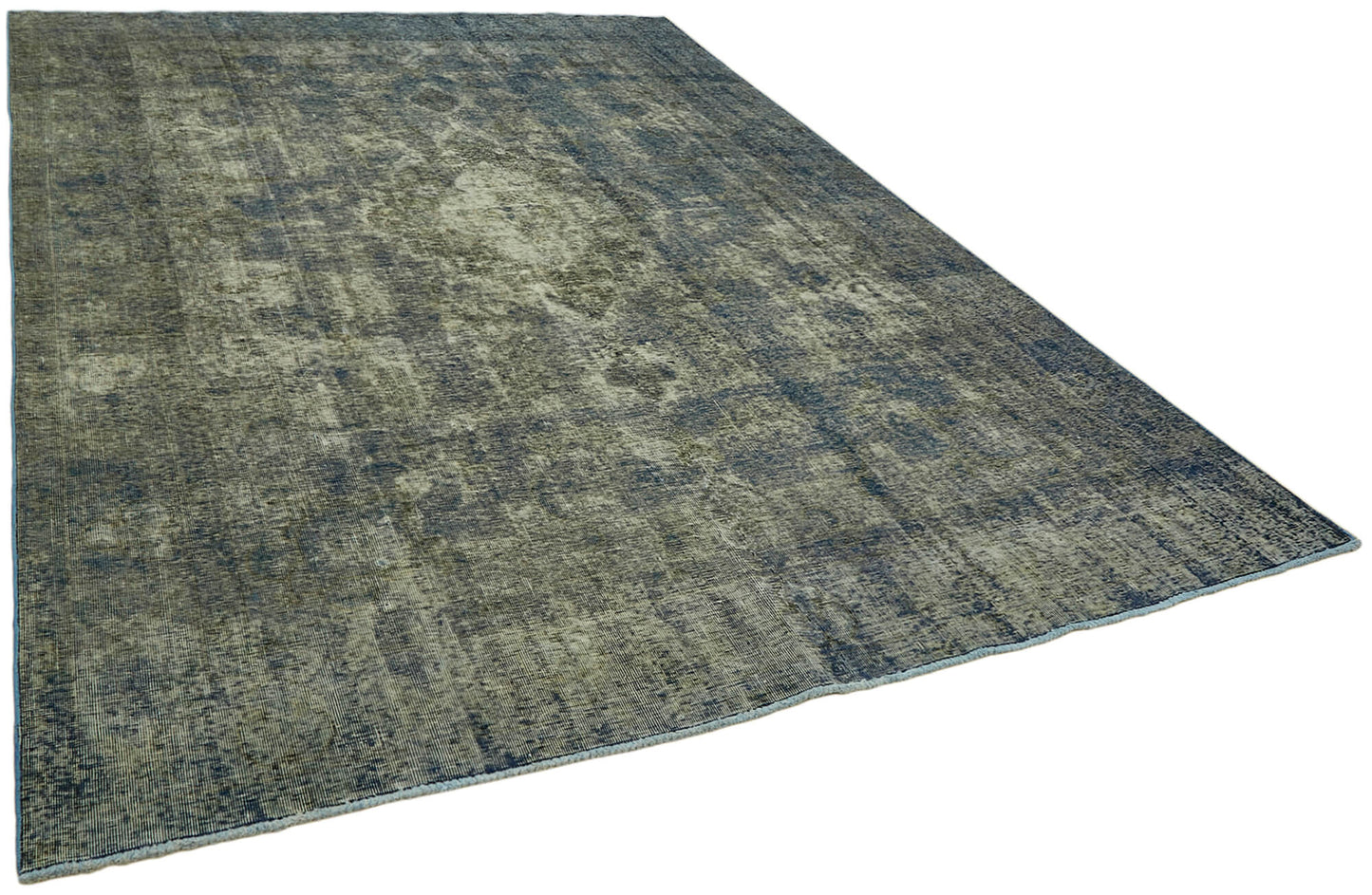 8x11 Blue Overdyed Large Area Rug - 43142