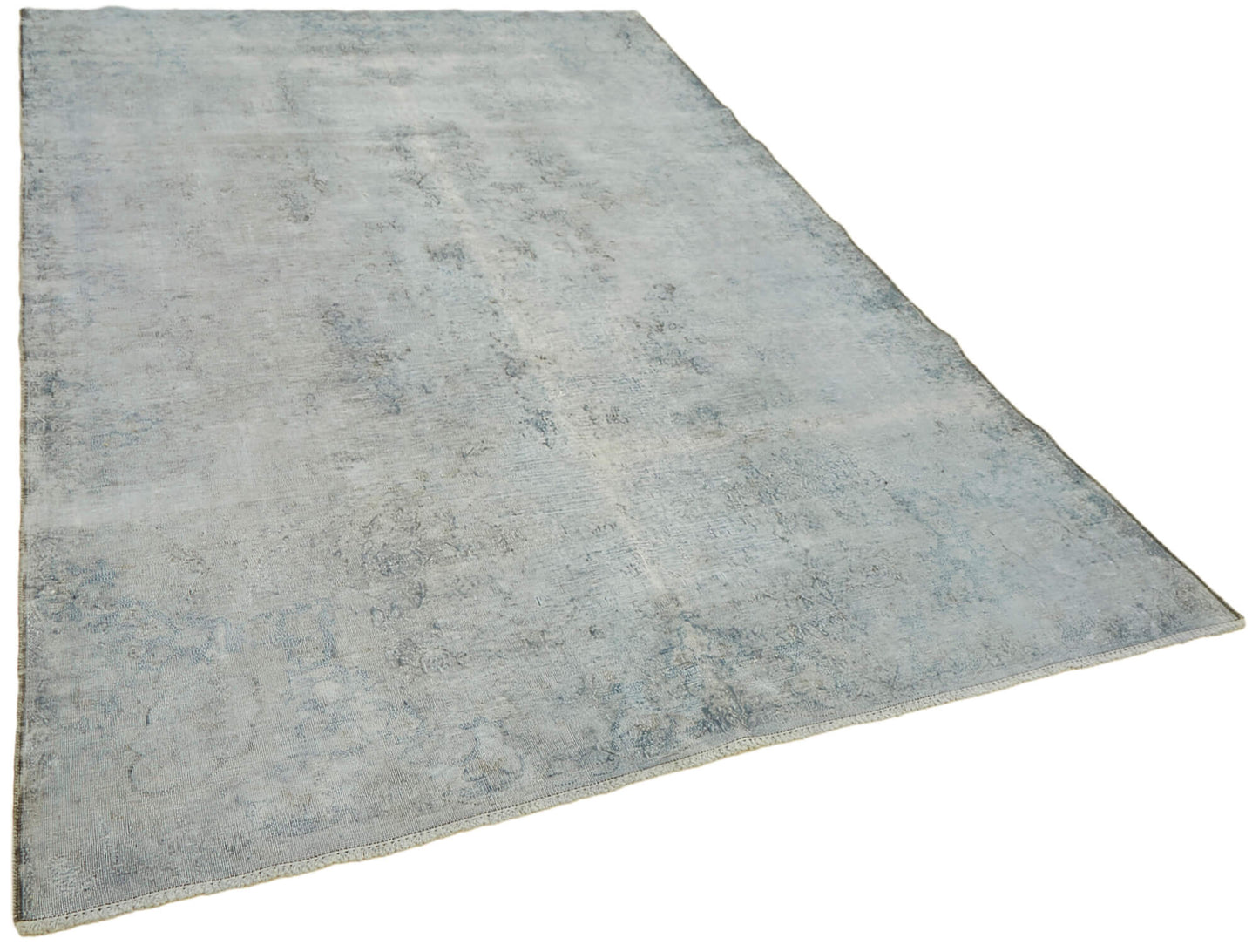 7x10 Grey Overdyed Large Area Rug - 43151