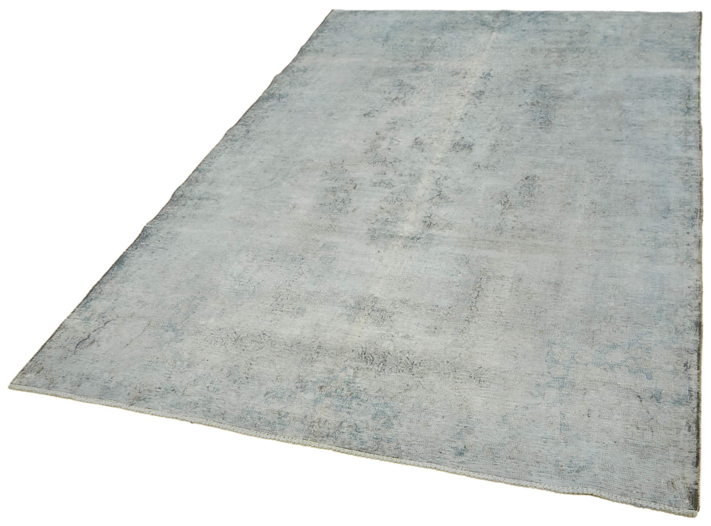 7x10 Grey Overdyed Large Area Rug - 43151