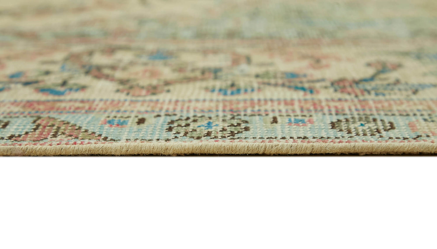 9x12 Beige Vintage Large Area Rug - 43153