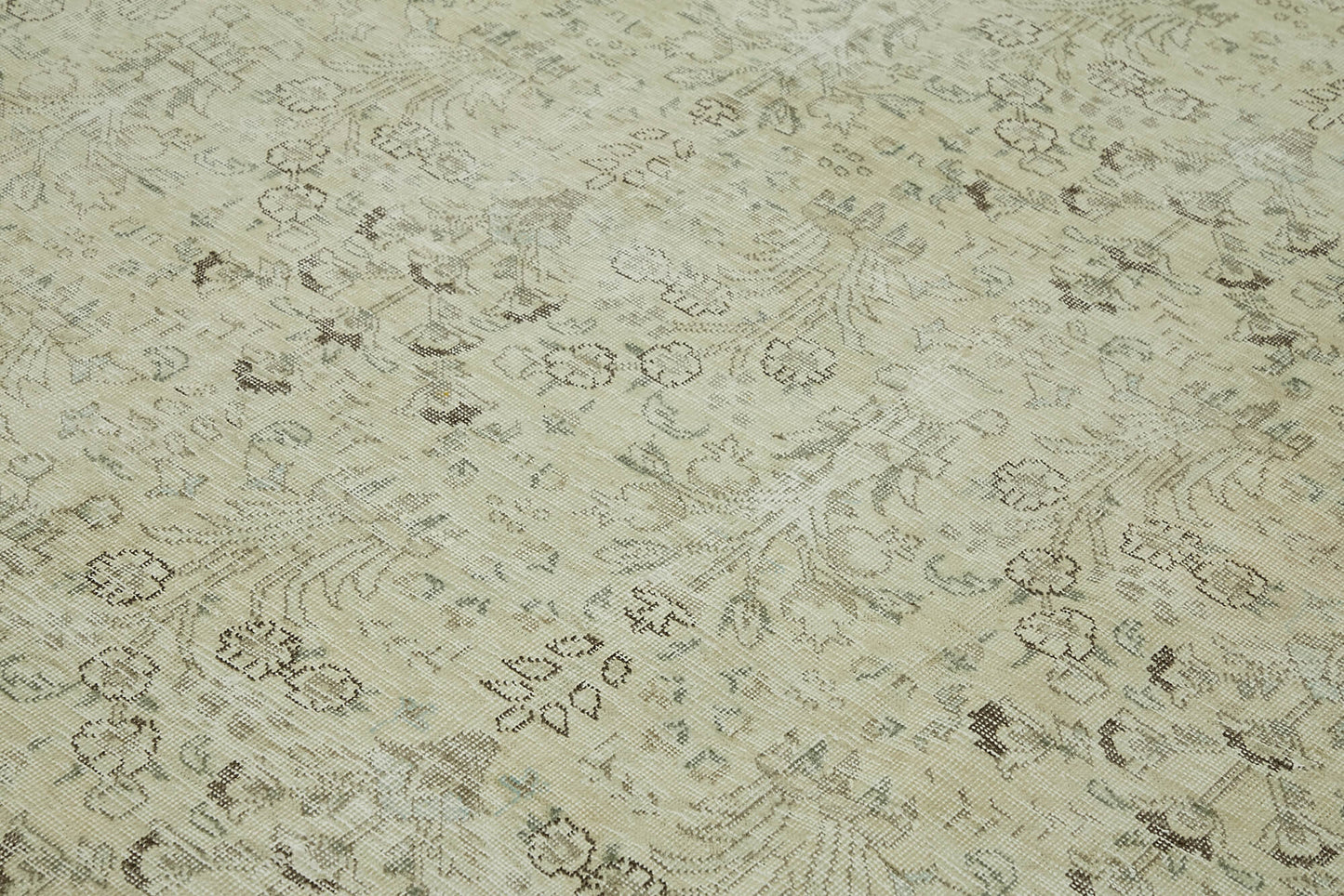 9x12 Beige Vintage Large Area Rug - 43155