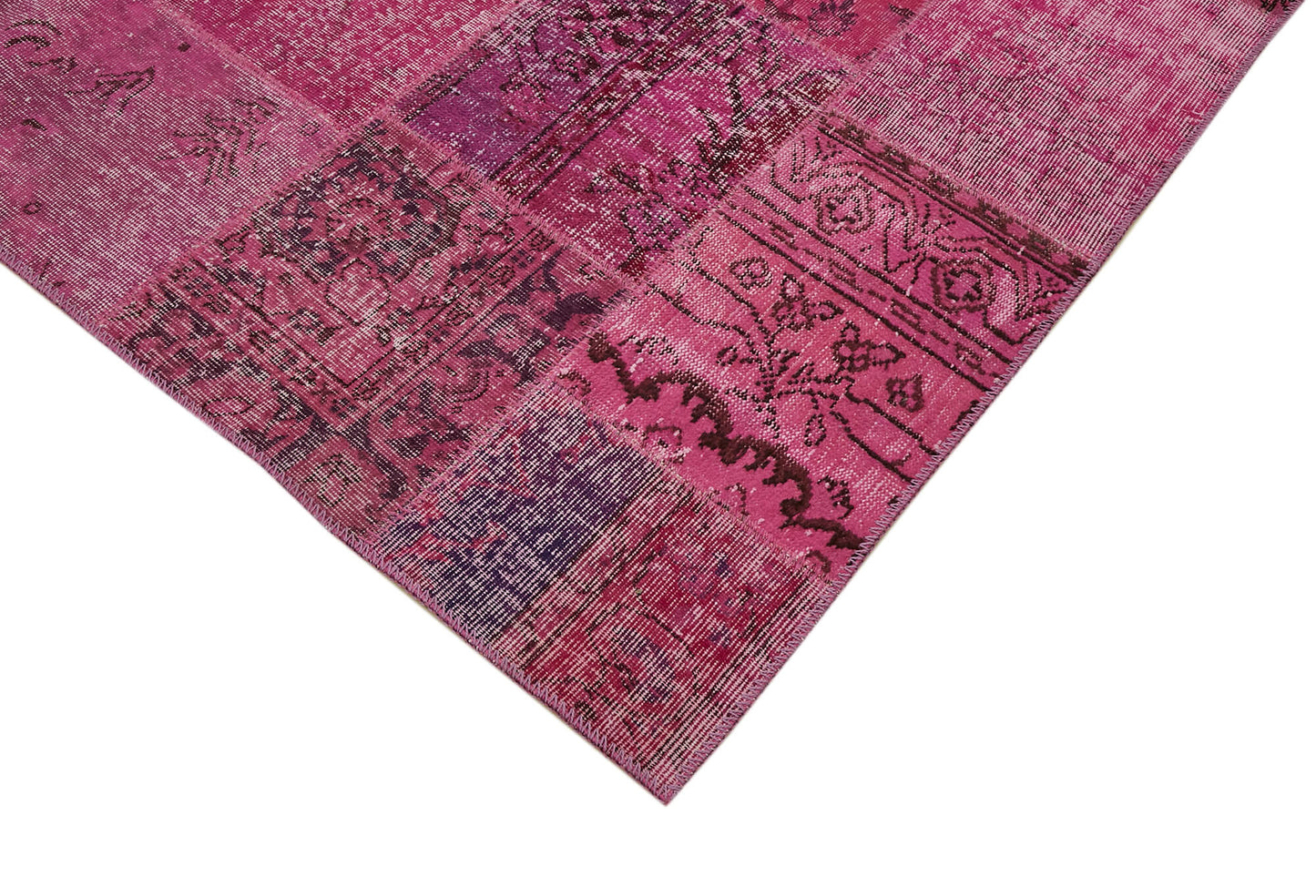 8x10 Pink Patchwork Rug - 43175