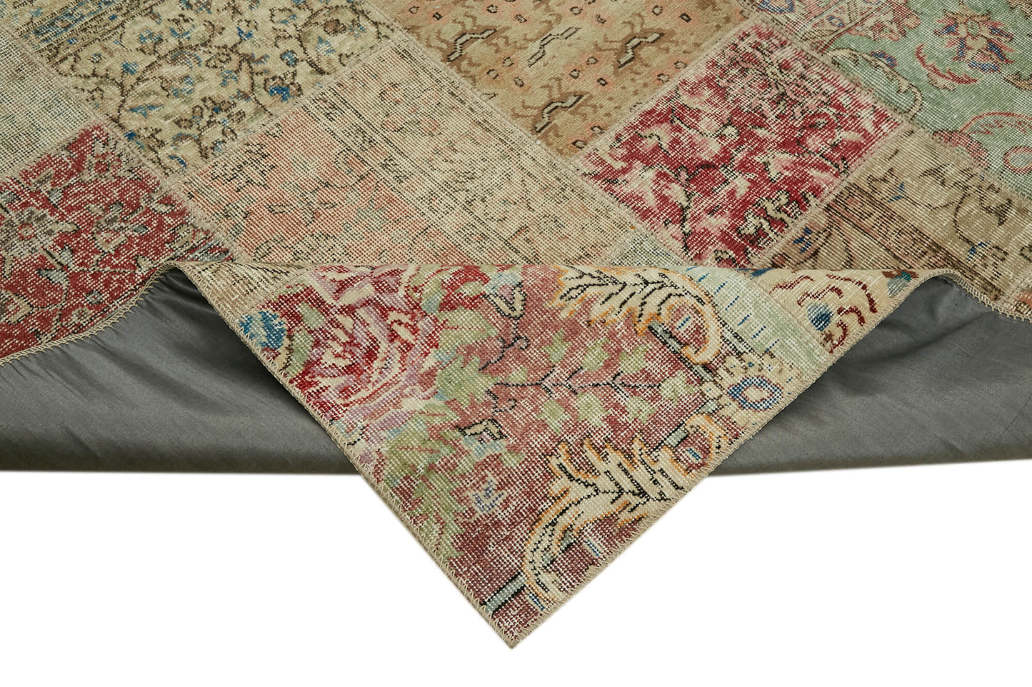 8x10 Beige Patchwork Rug - 43186