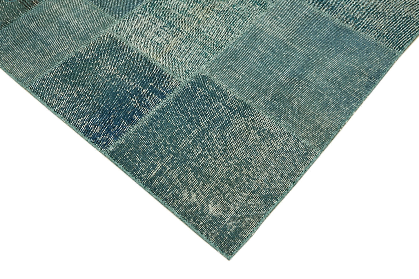 8x10 Blue Patchwork Rug - 43188