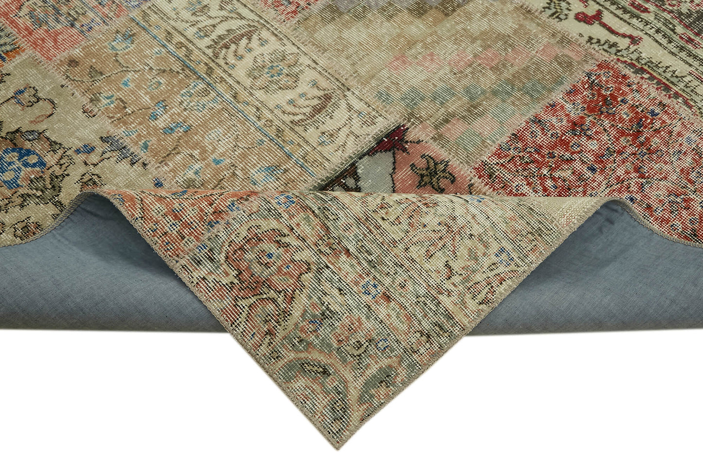 8x10 Beige Patchwork Rug - 43190