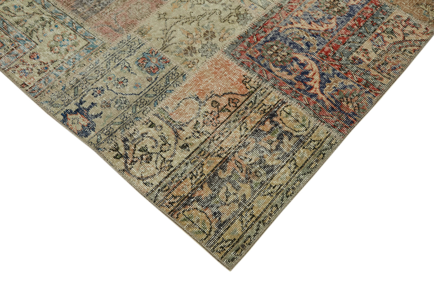 8x10 Beige Patchwork Rug - 43191