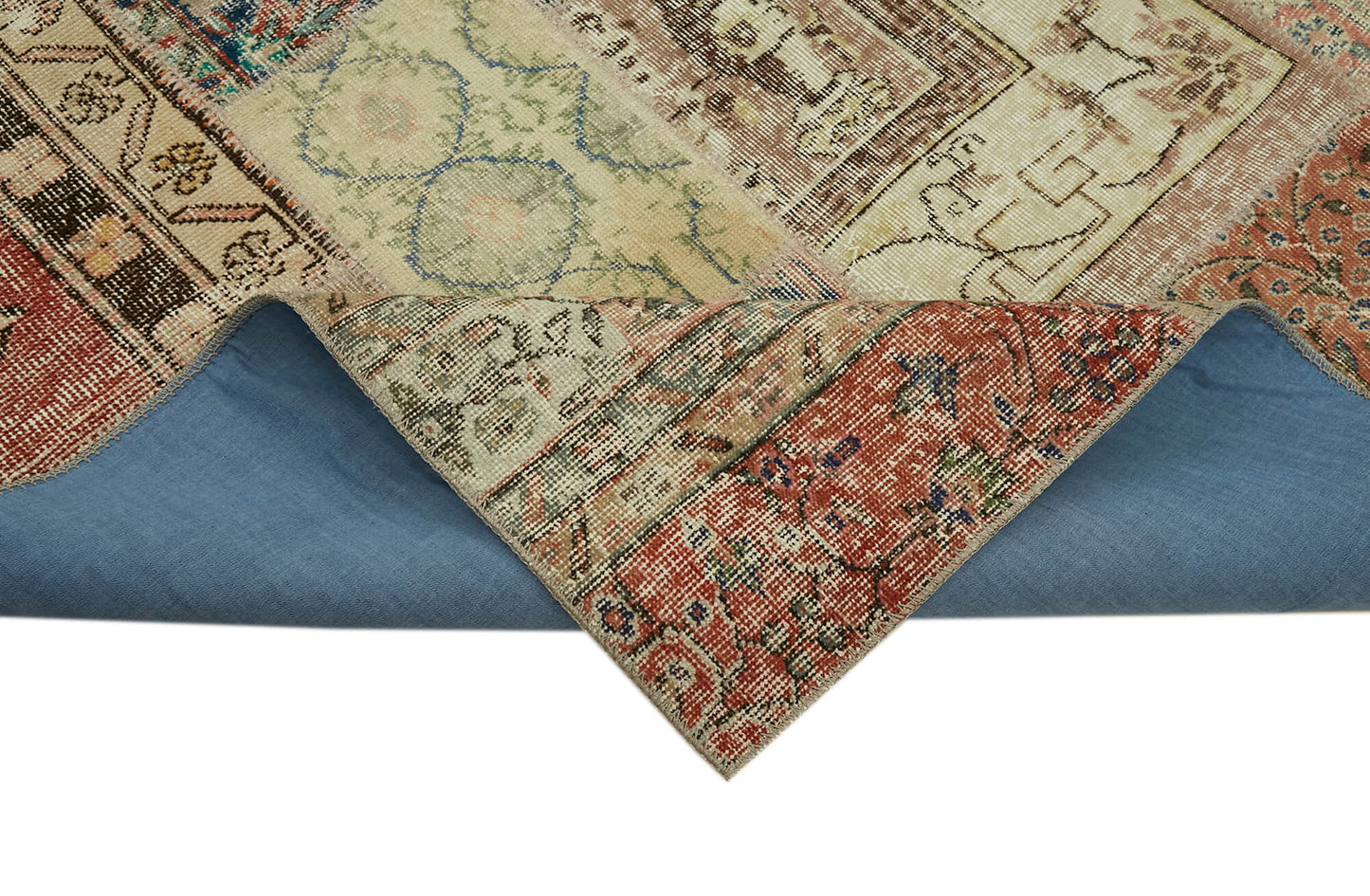 8x10 Beige Patchwork Rug - 43191