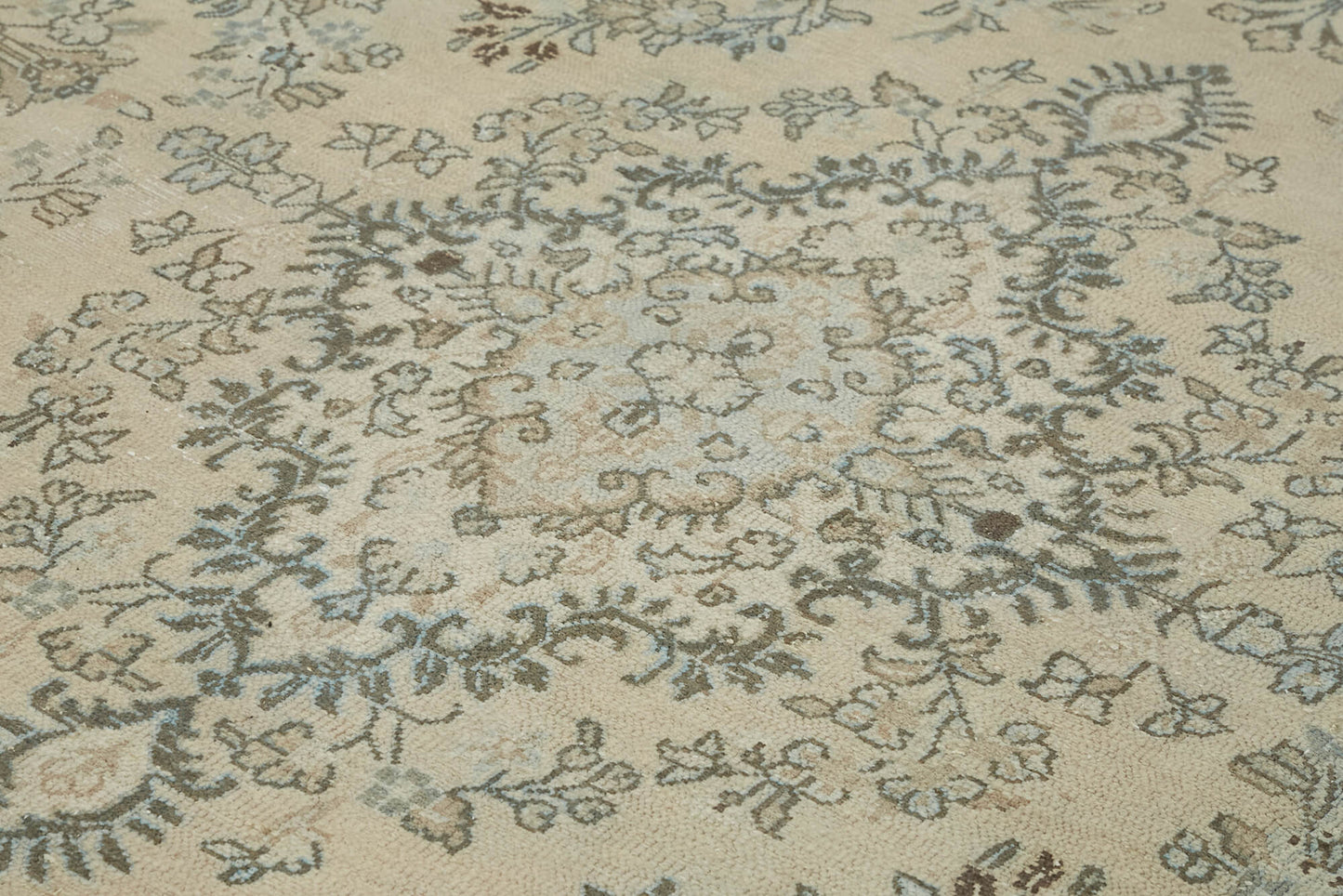 10x14 Beige Vintage Large Area Rug - 43339