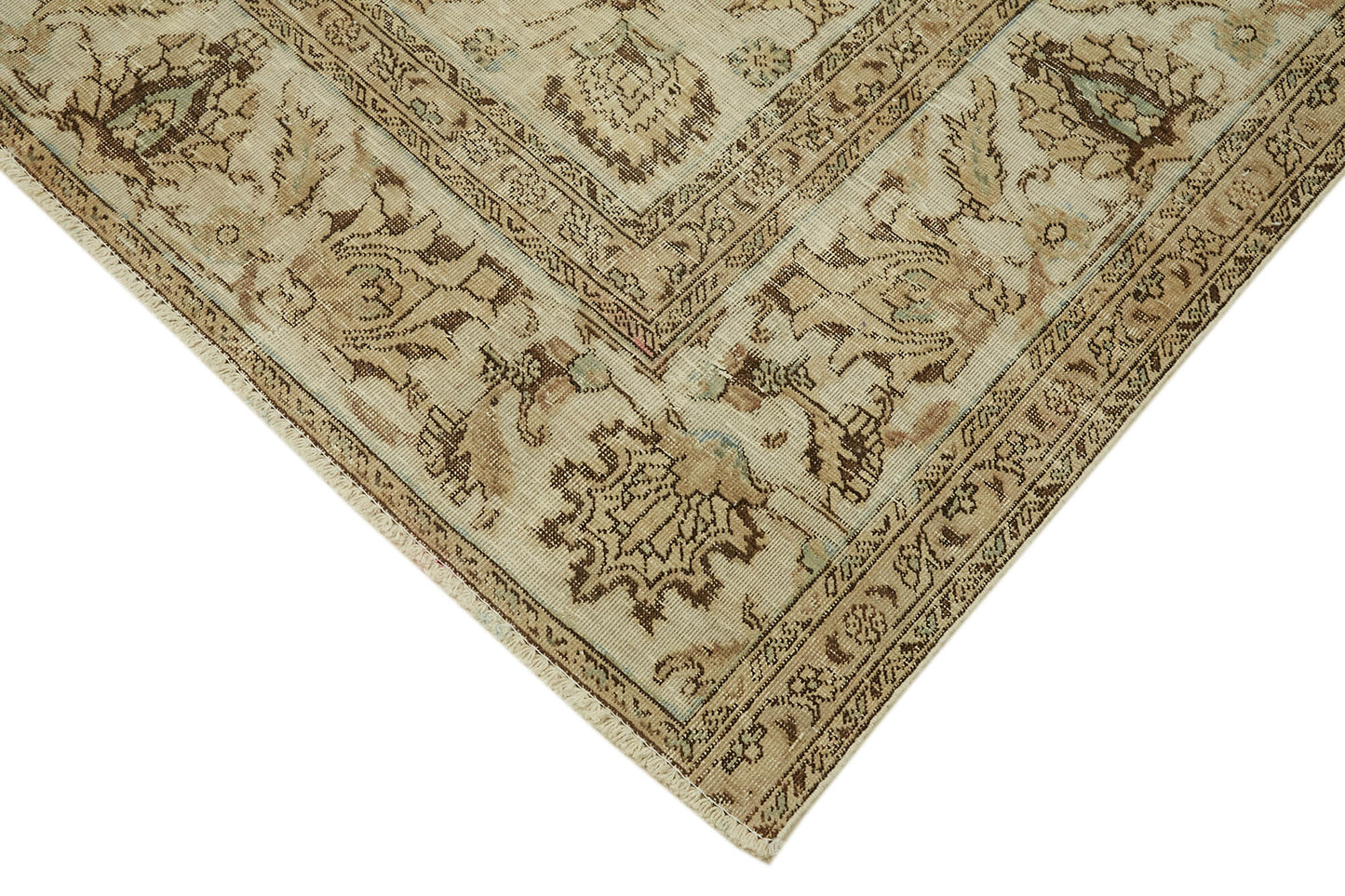 9x12 Beige Vintage Large Area Rug - 43342