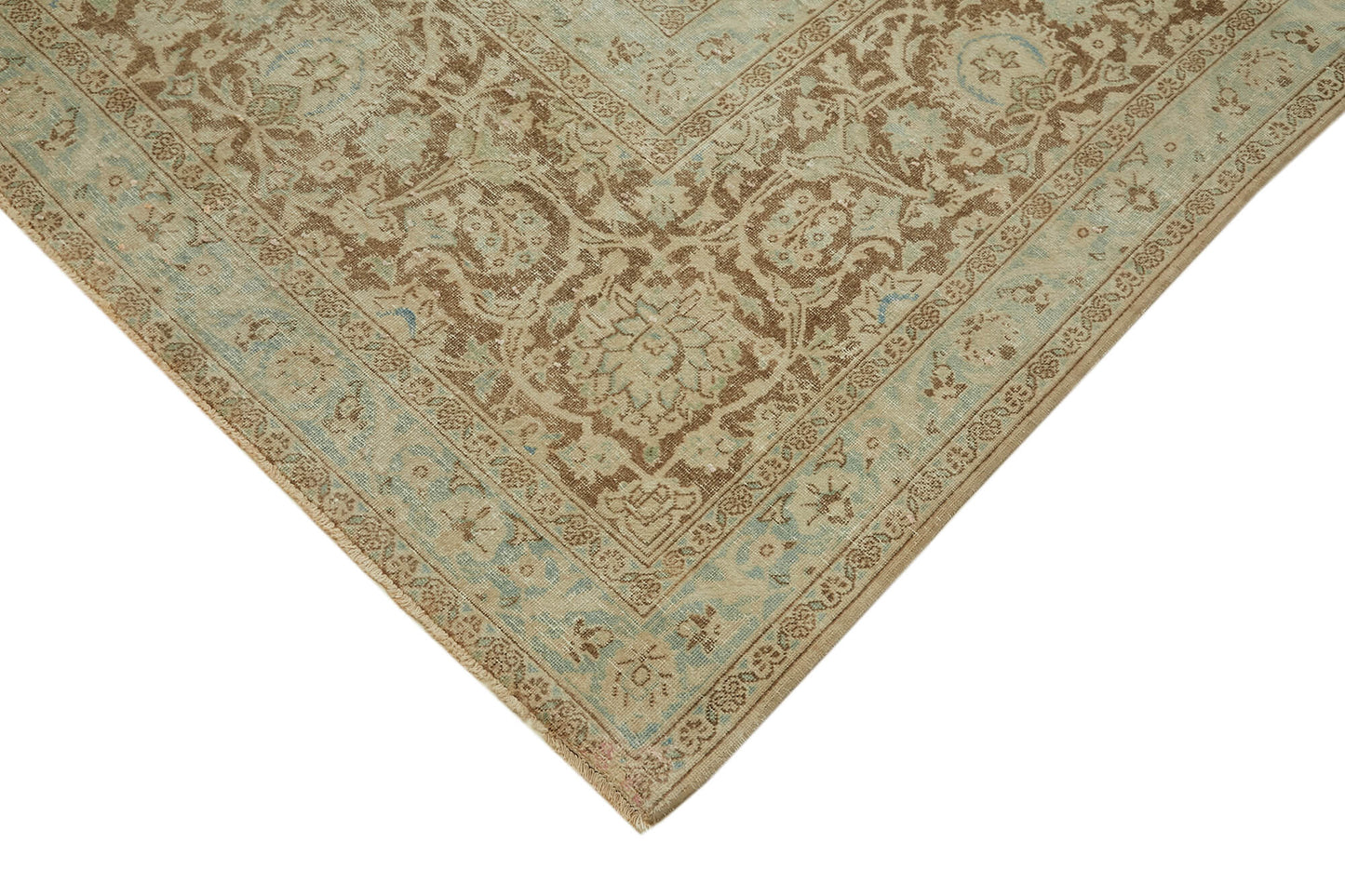 11x18 Beige Vintage Large Area Rug - 43351